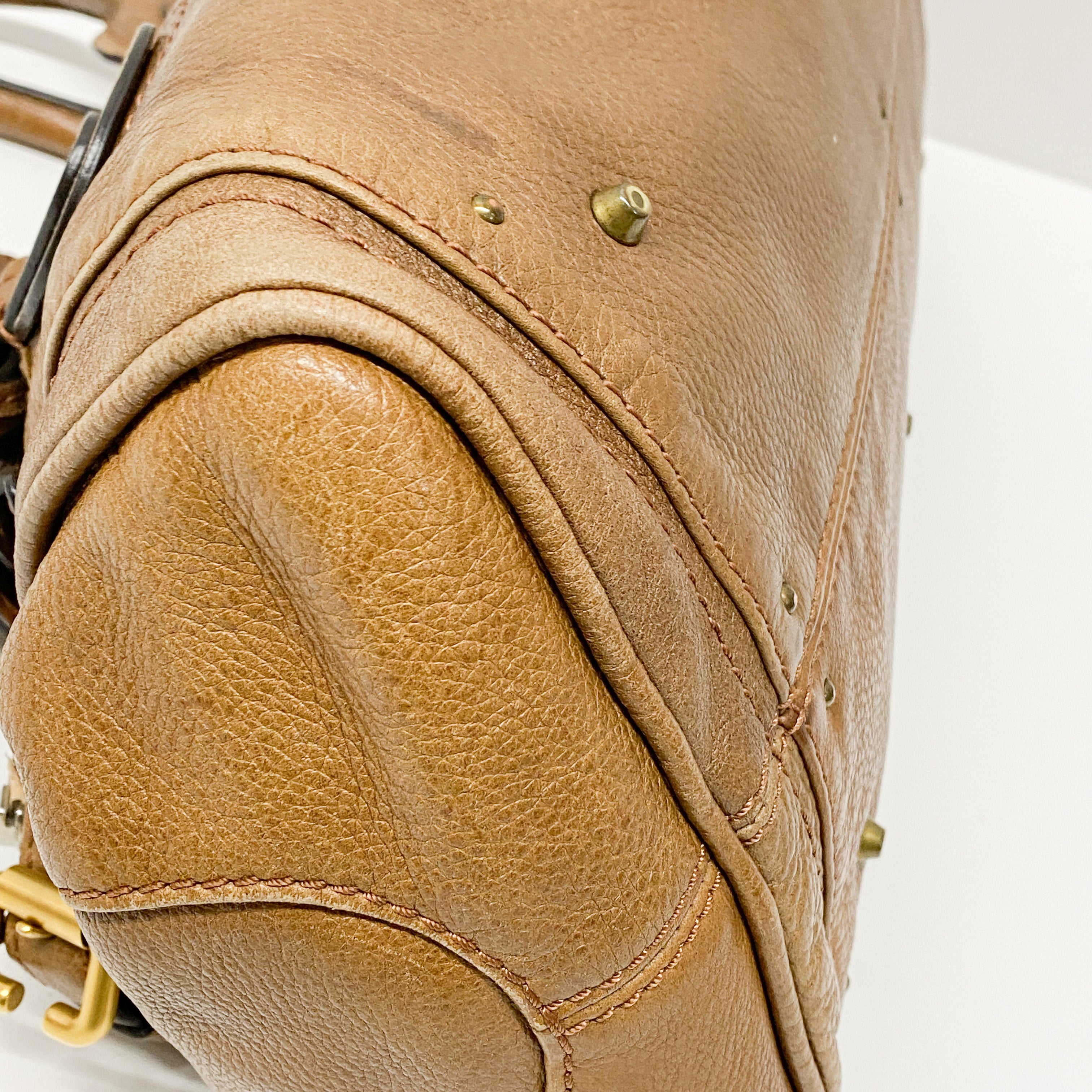 Paddington Brown Leather Shoulder Bag