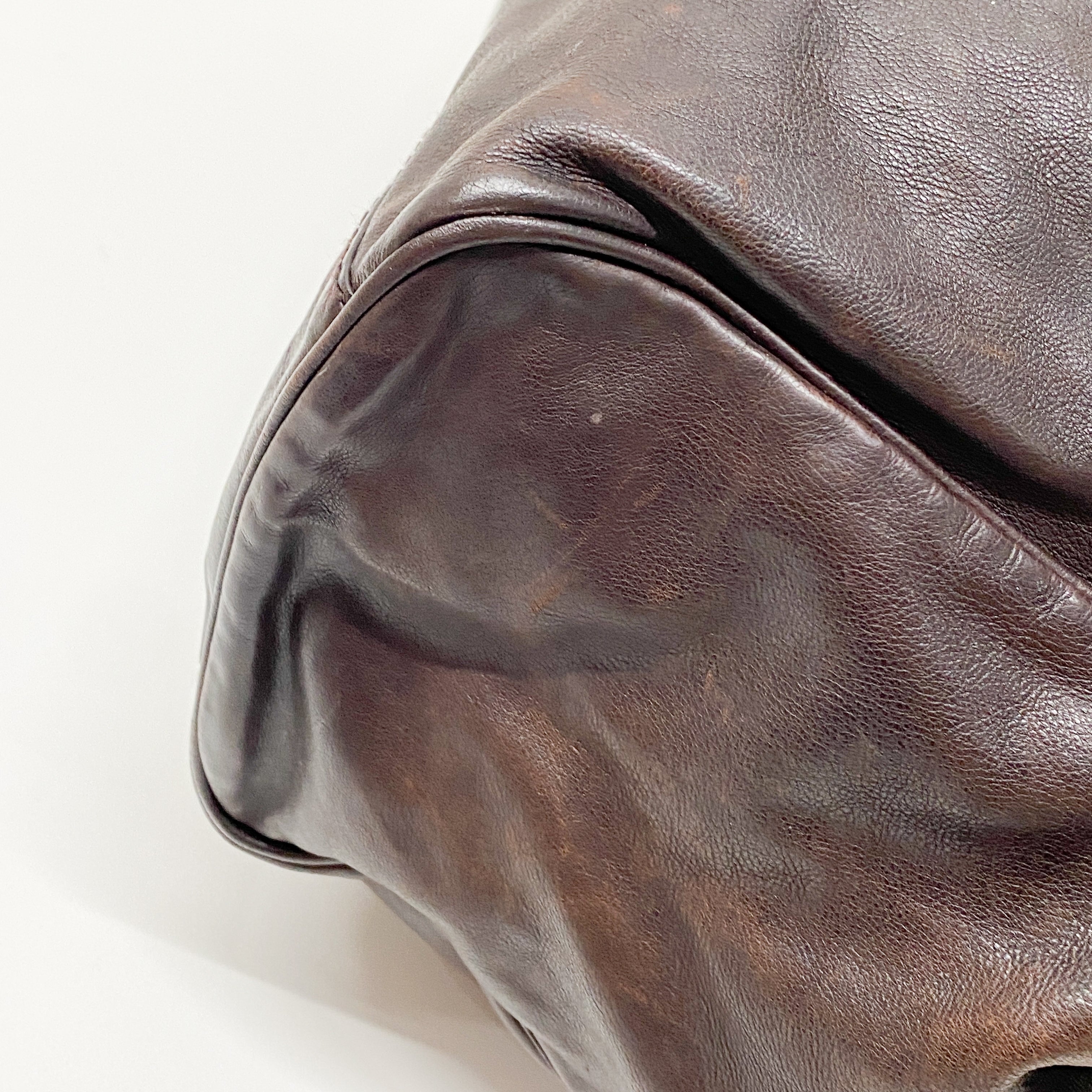 Brown Leather Tote Bag