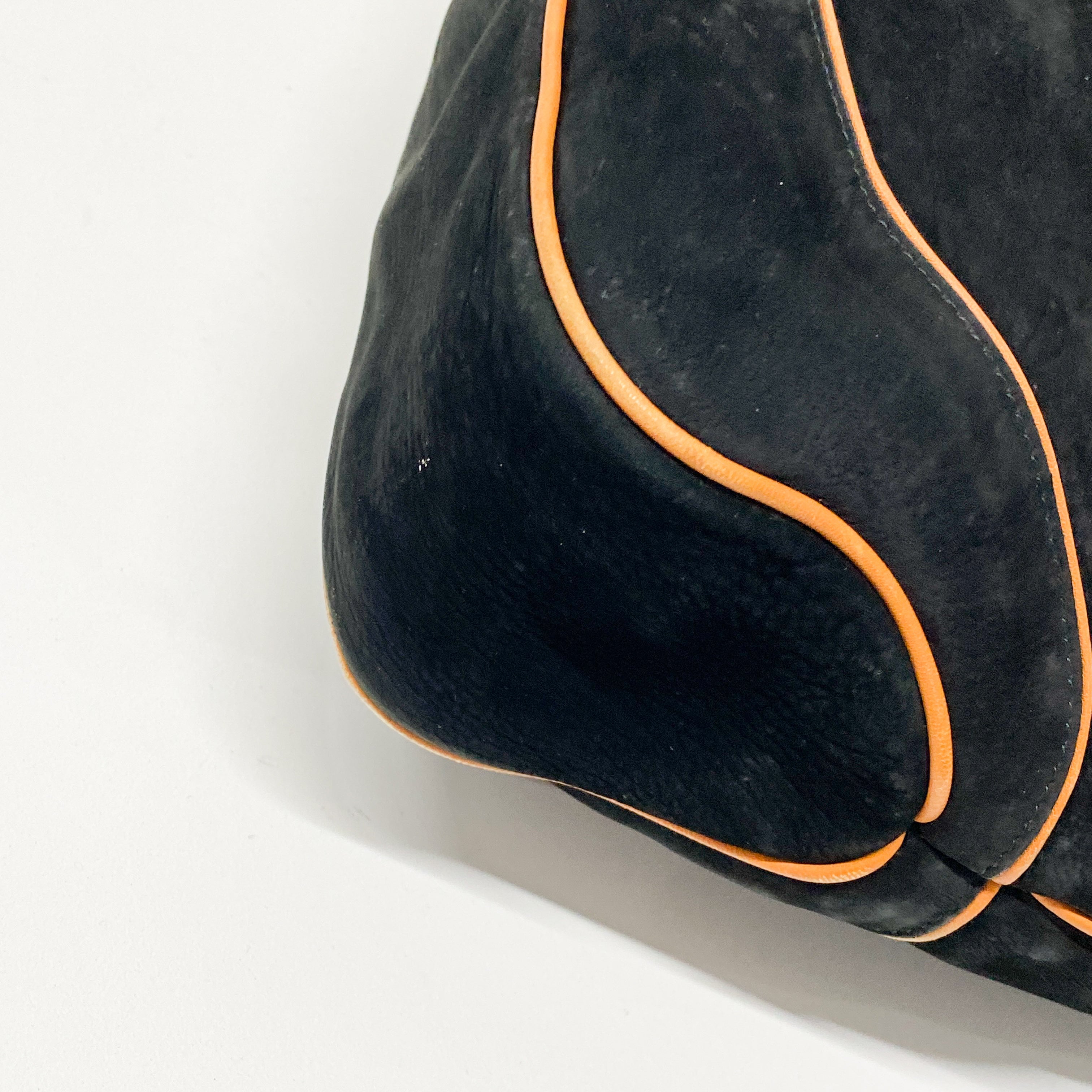 Jackie Black Leather Shoulder Bag