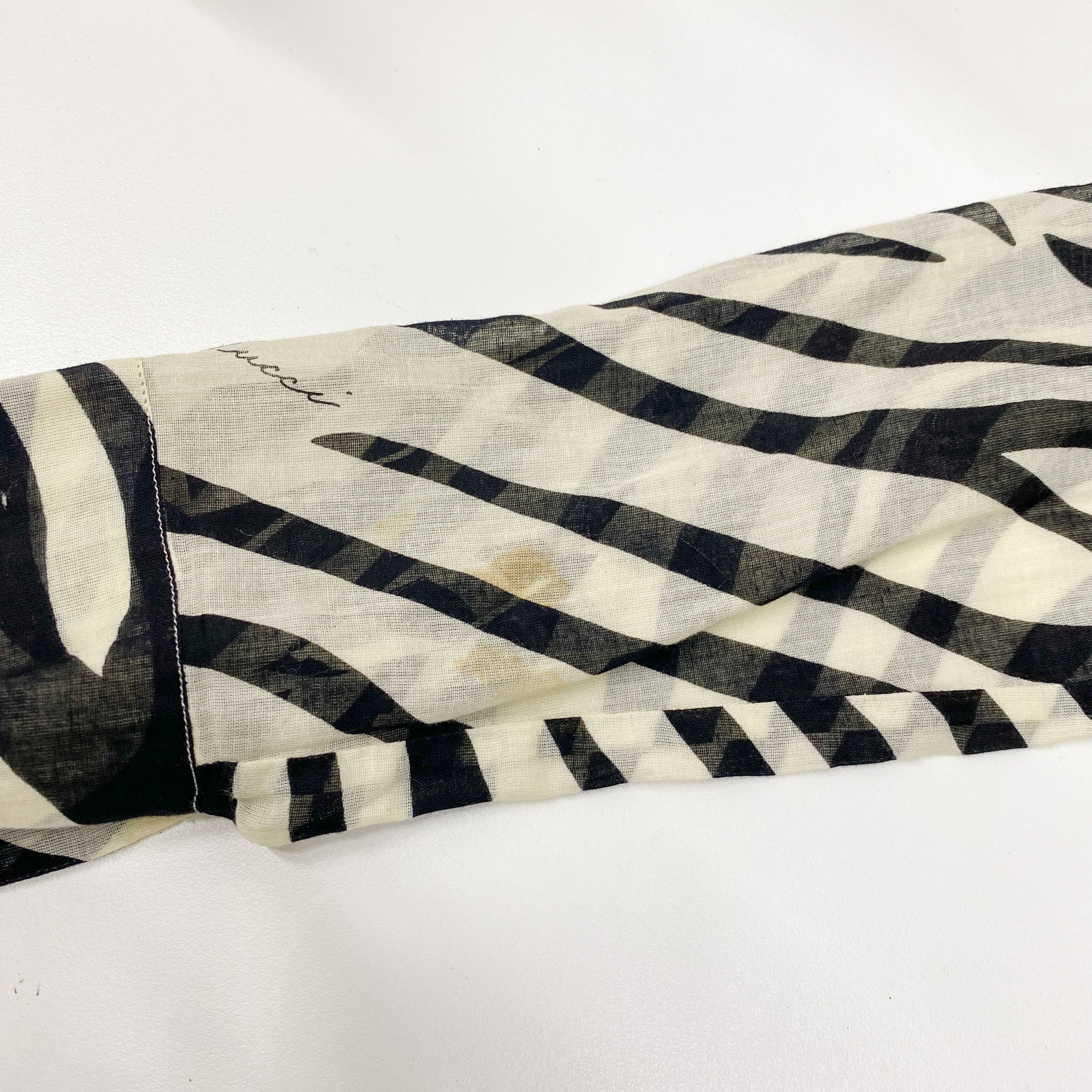 Size 40 Zebra Print Cotton T shirt