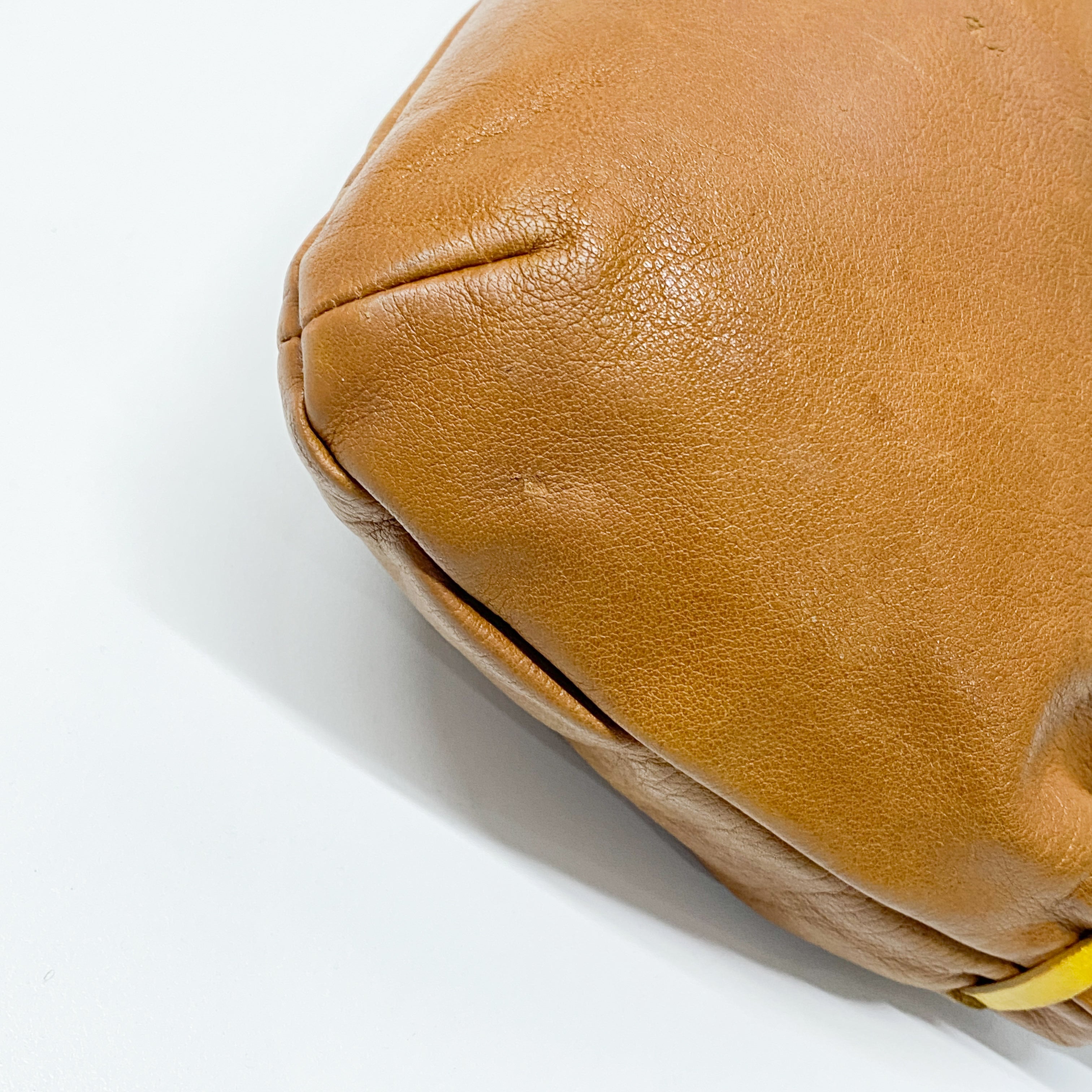 Brown Leather Shoulder Bag