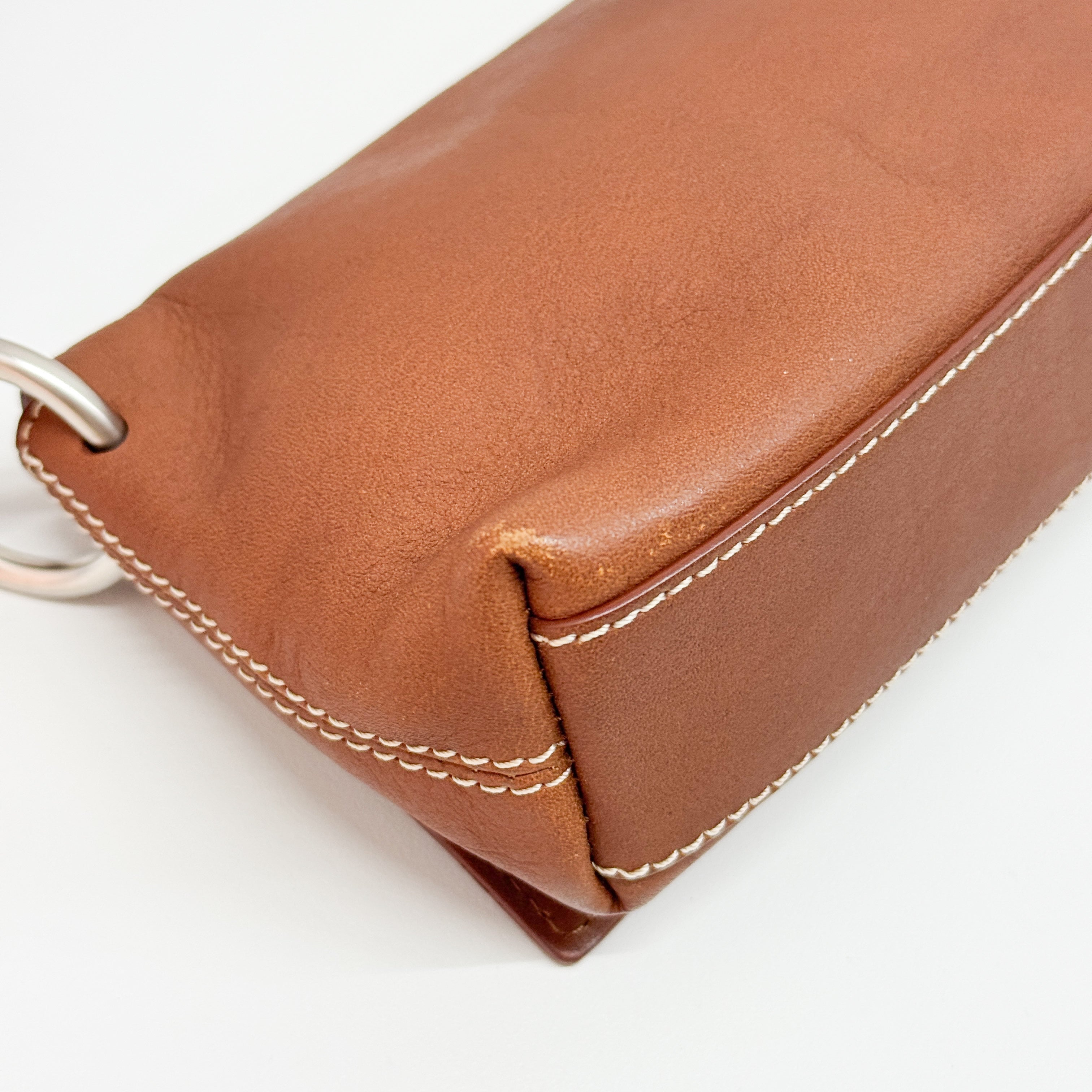 Brown Leather Shoulder Bag