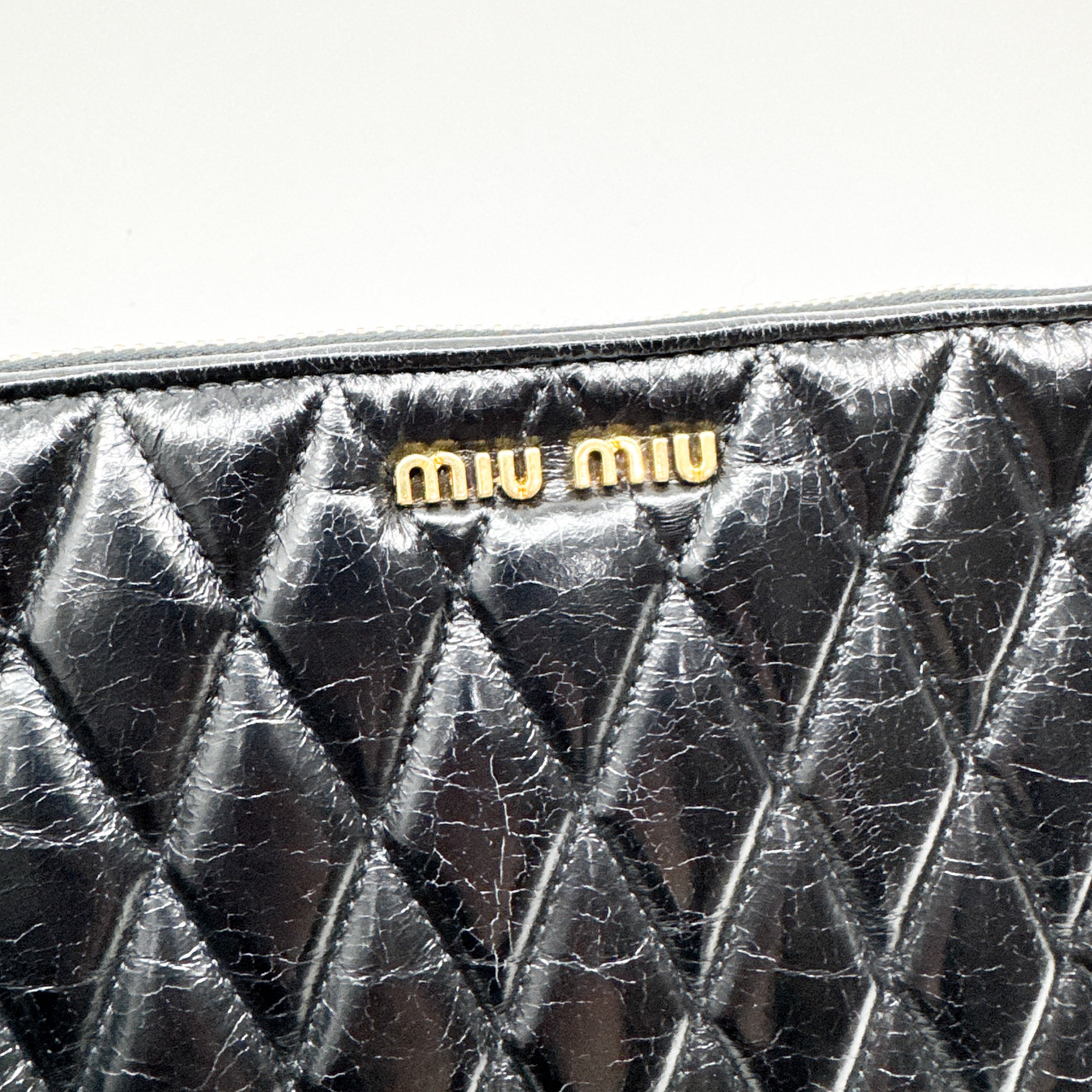 Vintage Black Leather Pouch