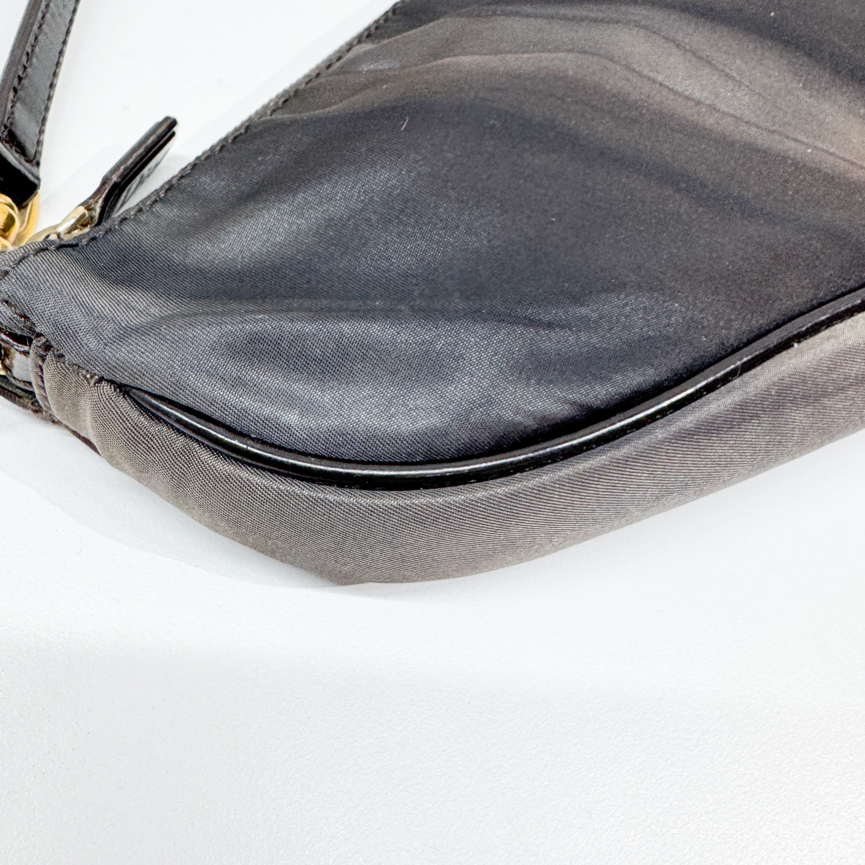 Saddle Multicolor Nylon Shoulder Bag