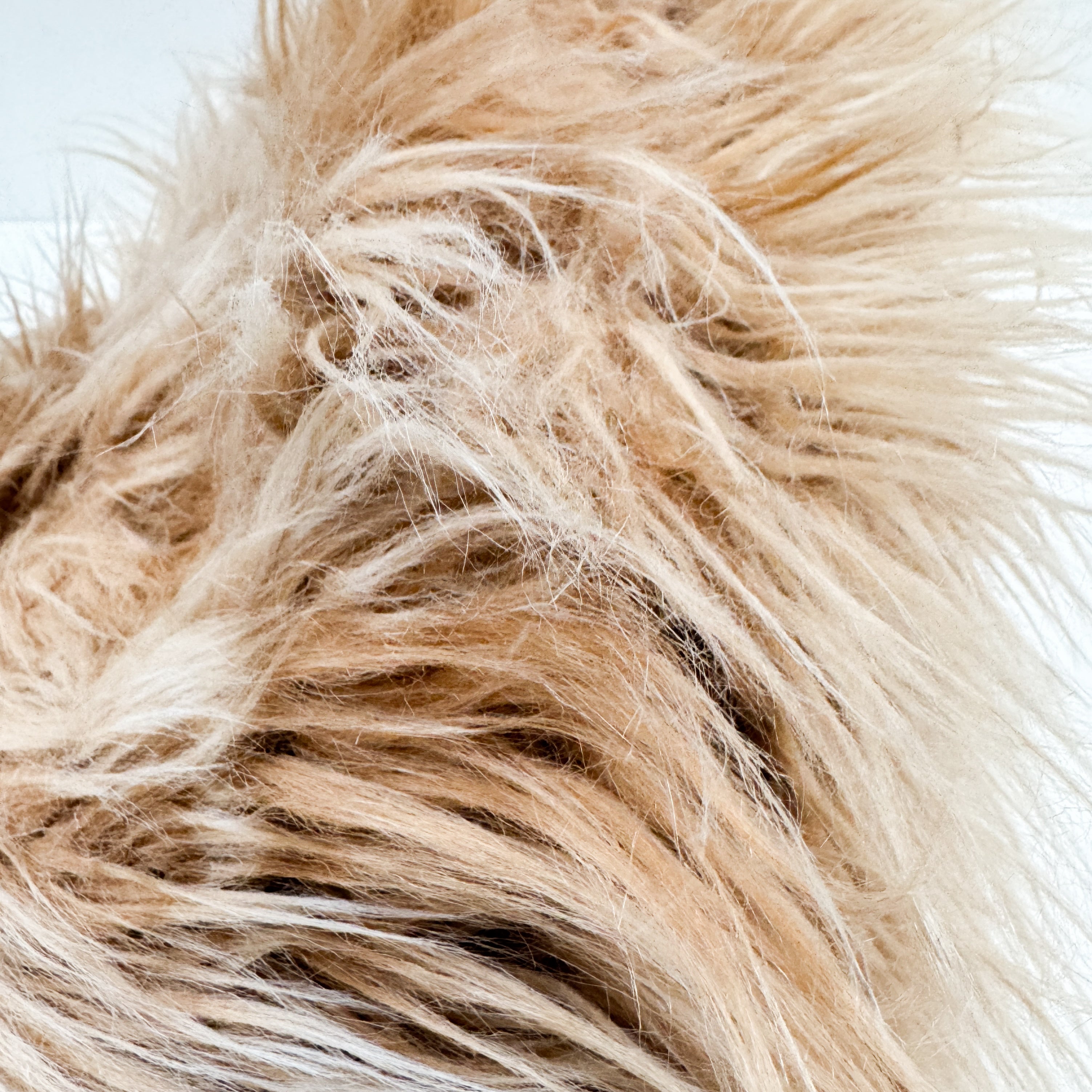 Kidassia Brown Eco Faux Fur Tote Bag