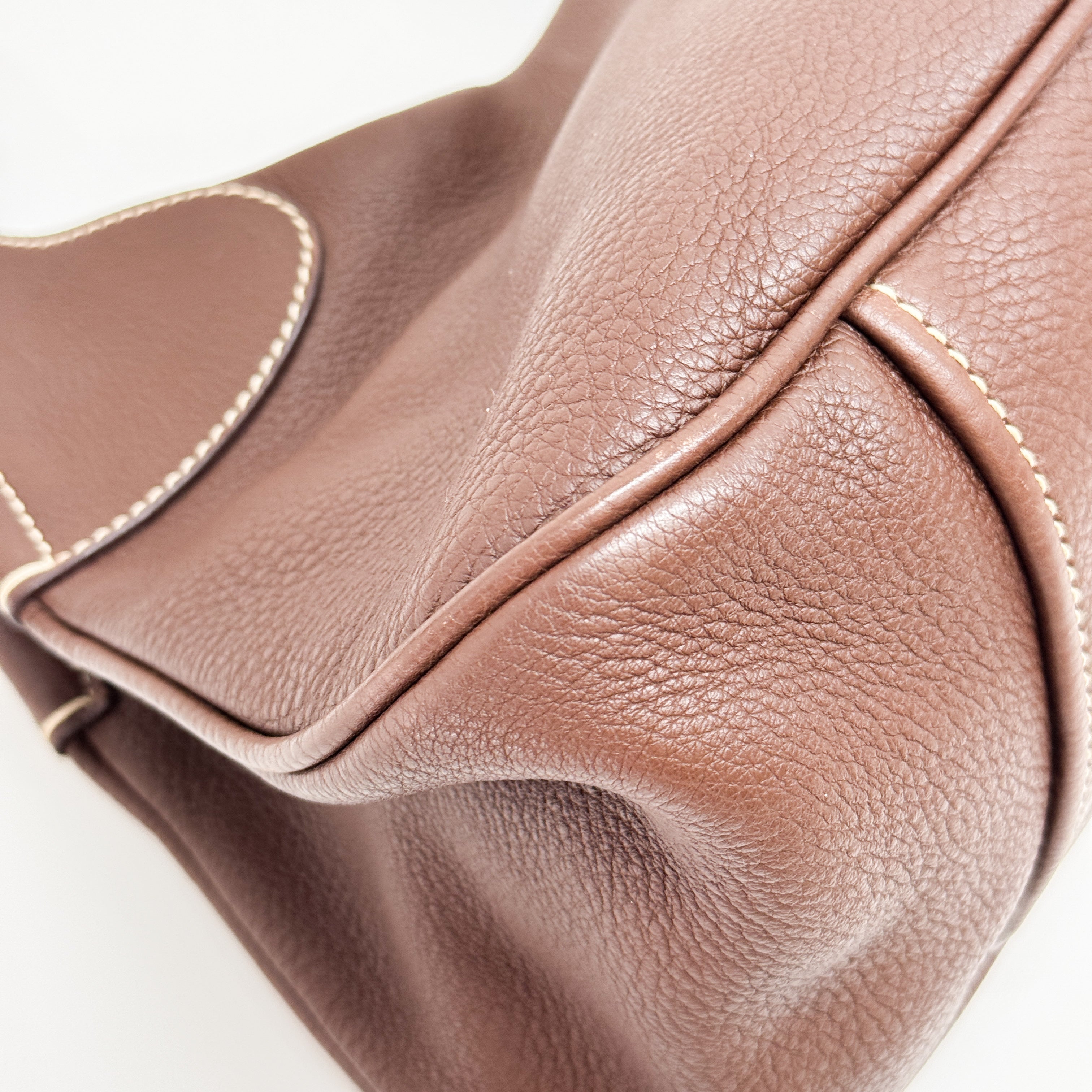 Brown Leather Shoulder Bag