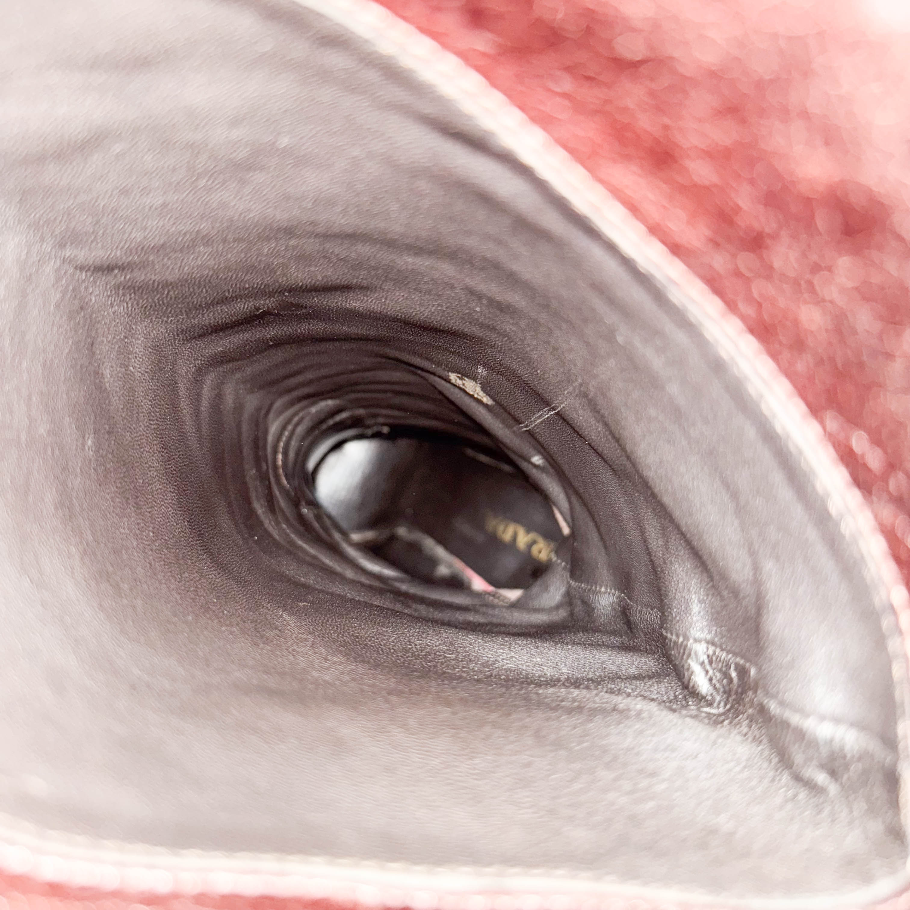 Size 36 1/2 Brown Leather Tall Heel Boots