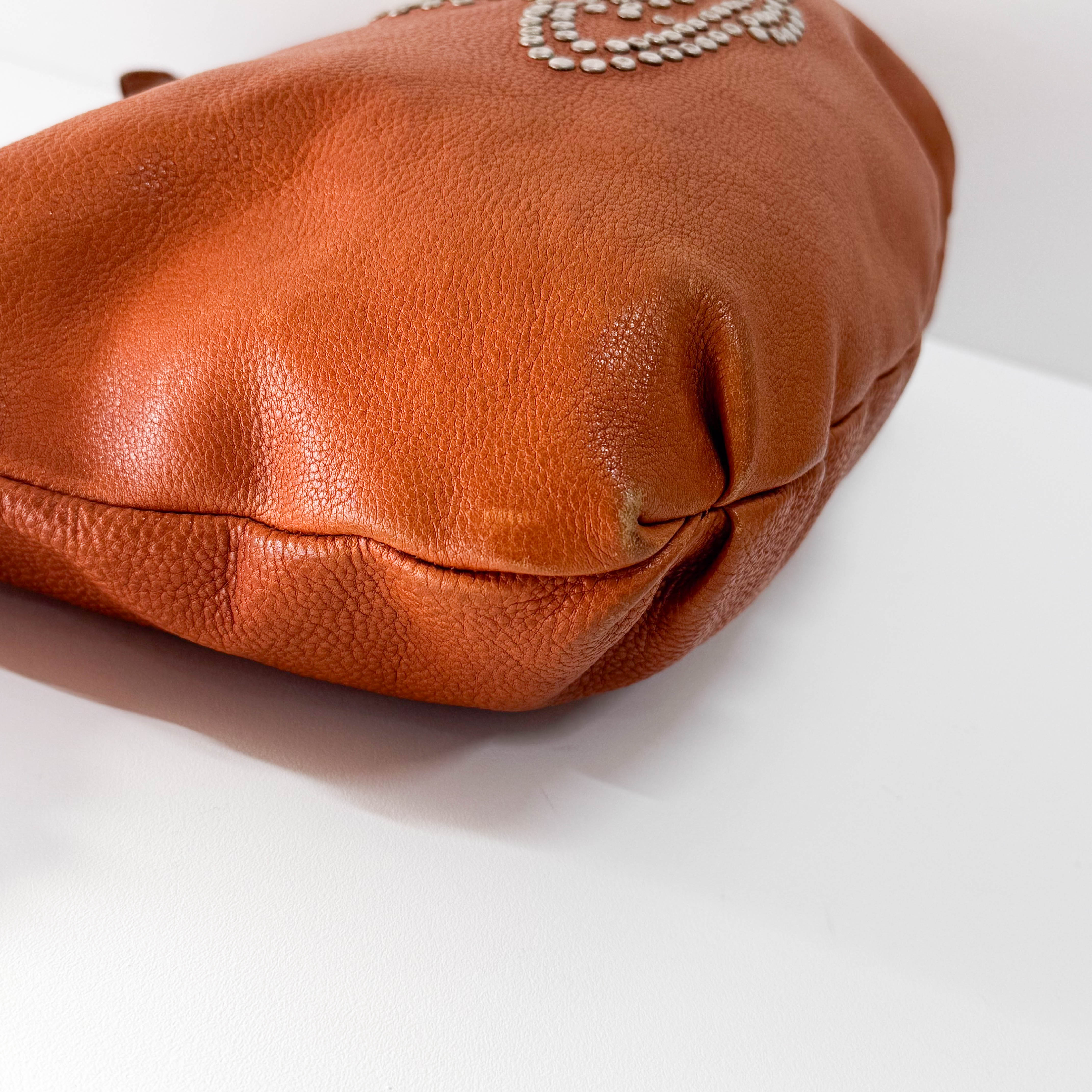 Brown Leather Crossbody Bag