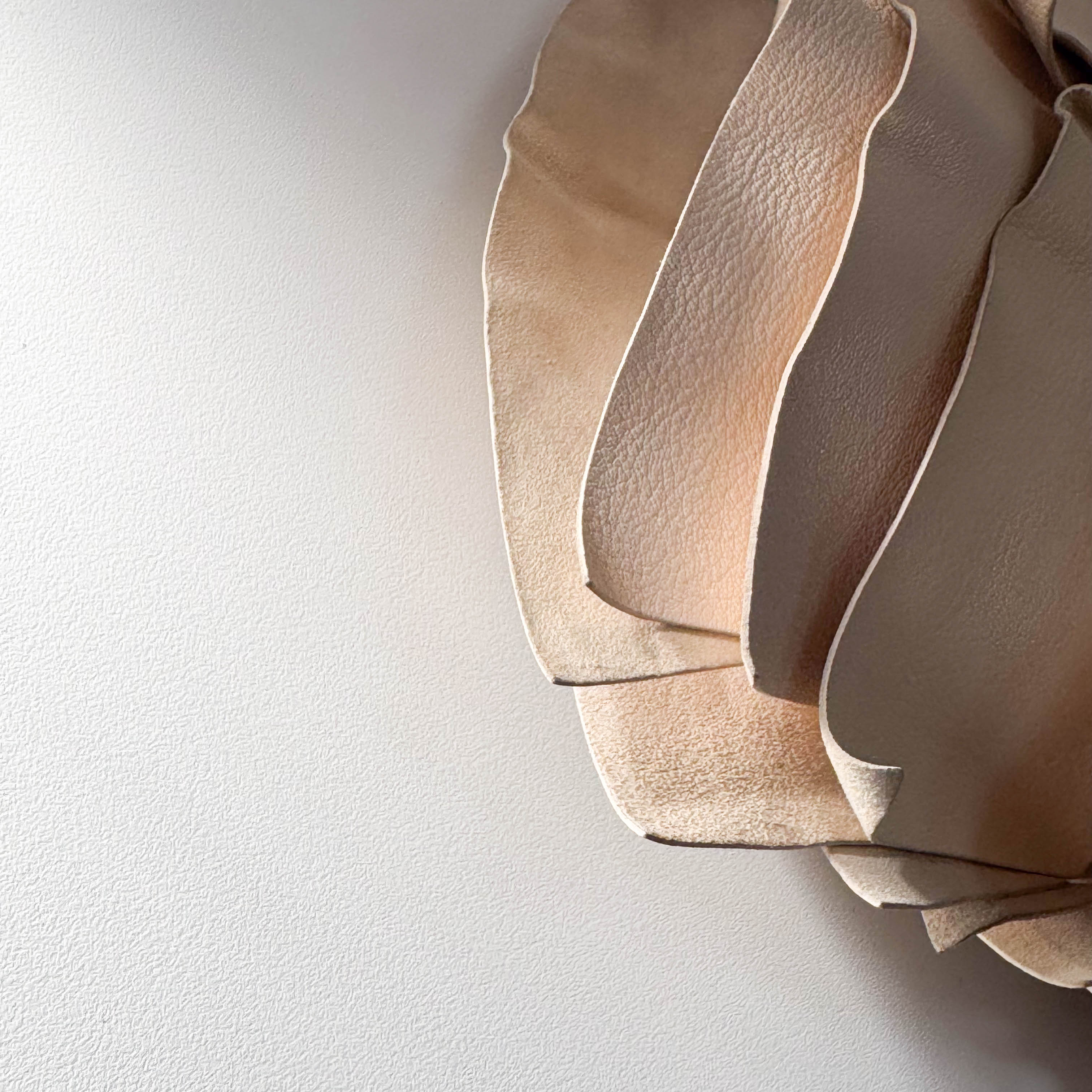 Saint-Tropez White Leather Shoulder Bag