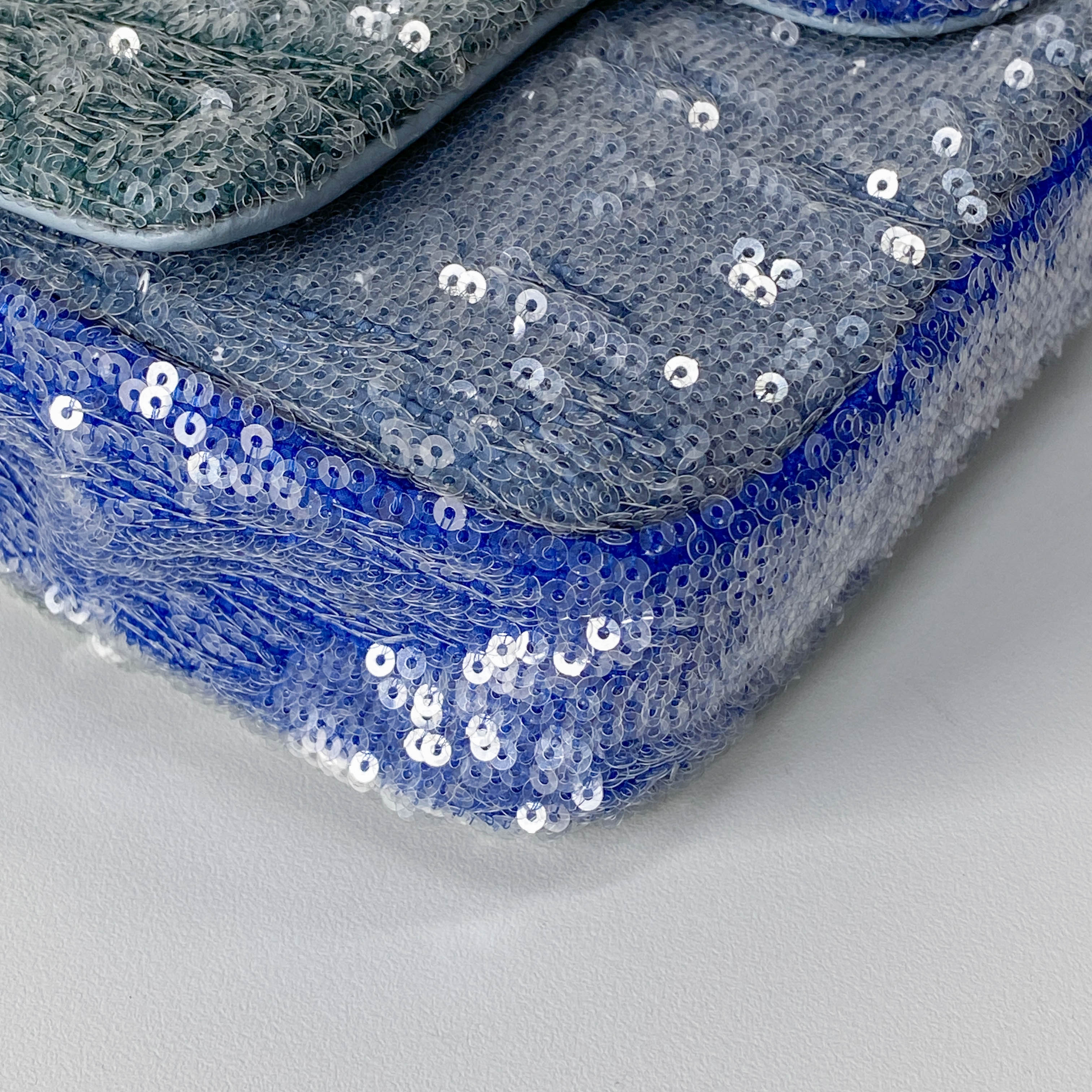 Small Waterfall Timeless Classic Sequin Bag