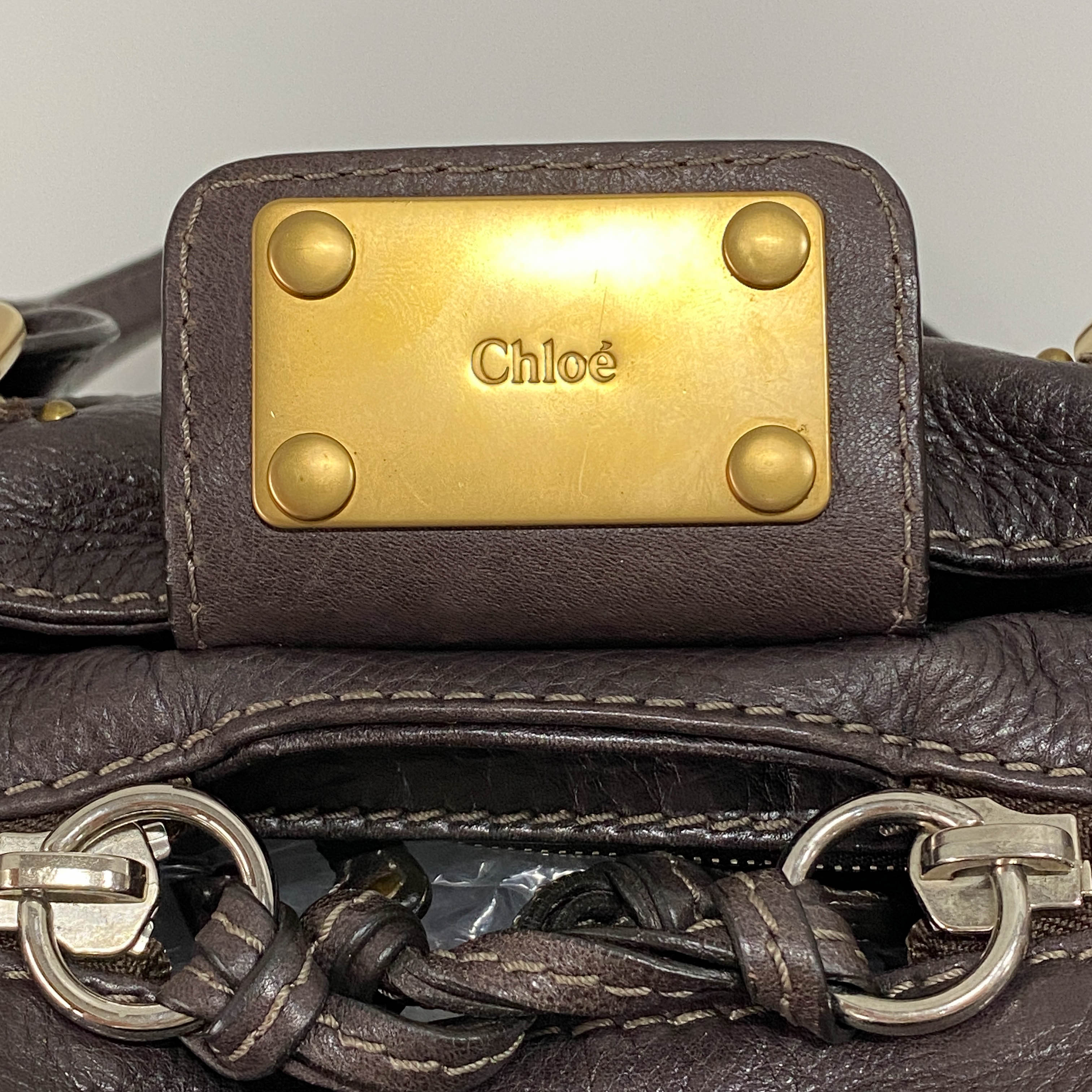 Paddington Brown Leather Handbag