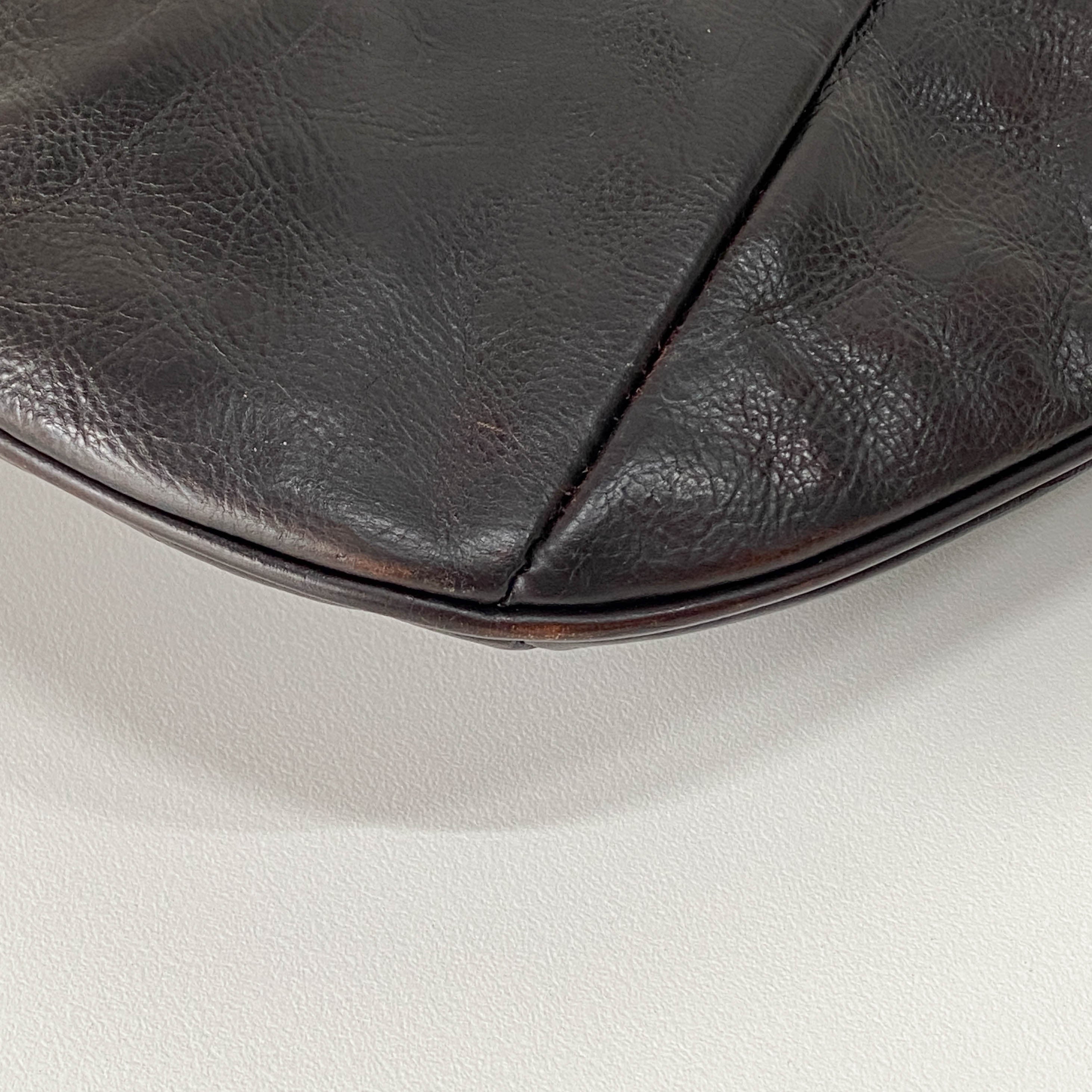 Mombasa Mini Brown Leather Handbag