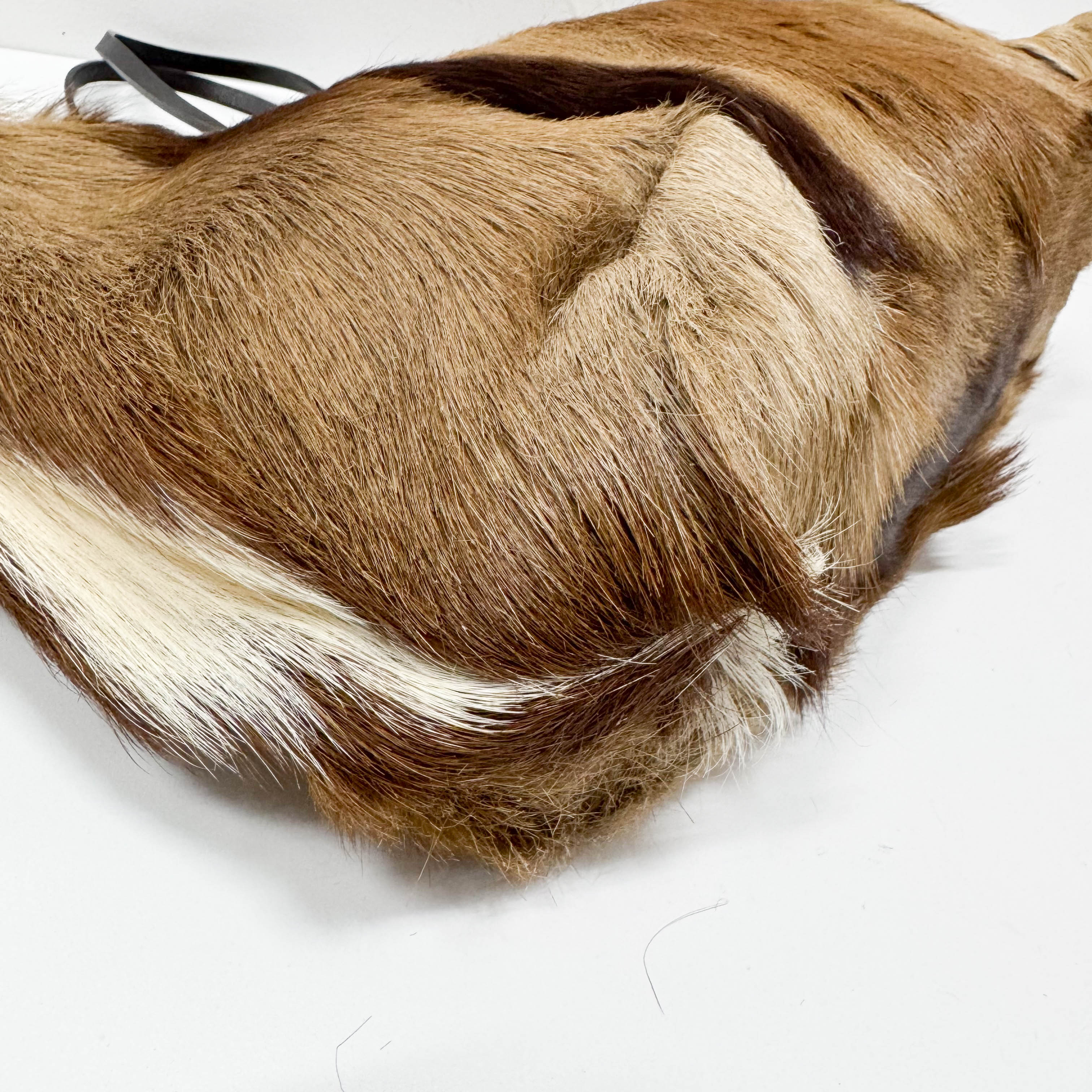 Brown Pony Hair Tote Bag