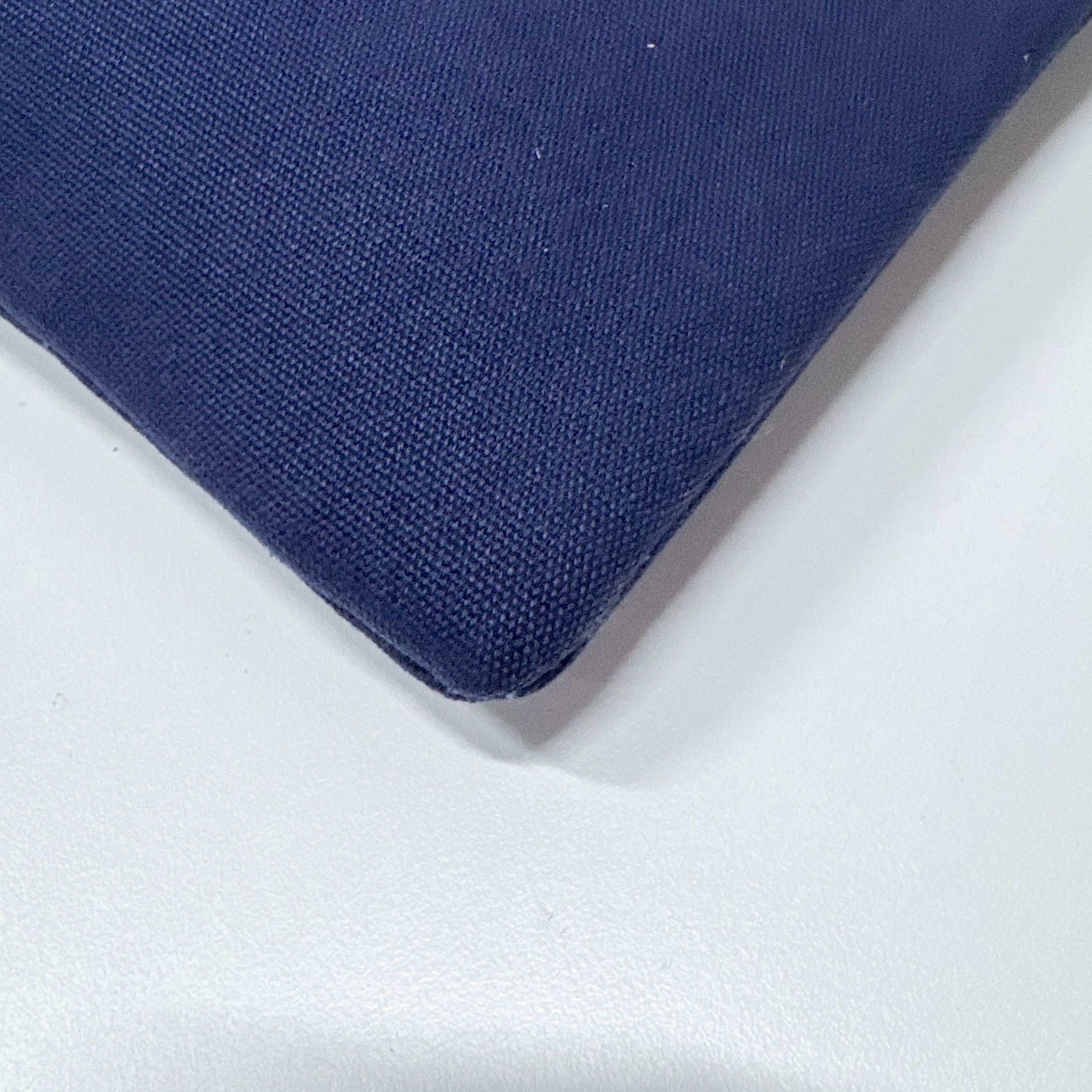 Navy Blue Cotton Tote Bag