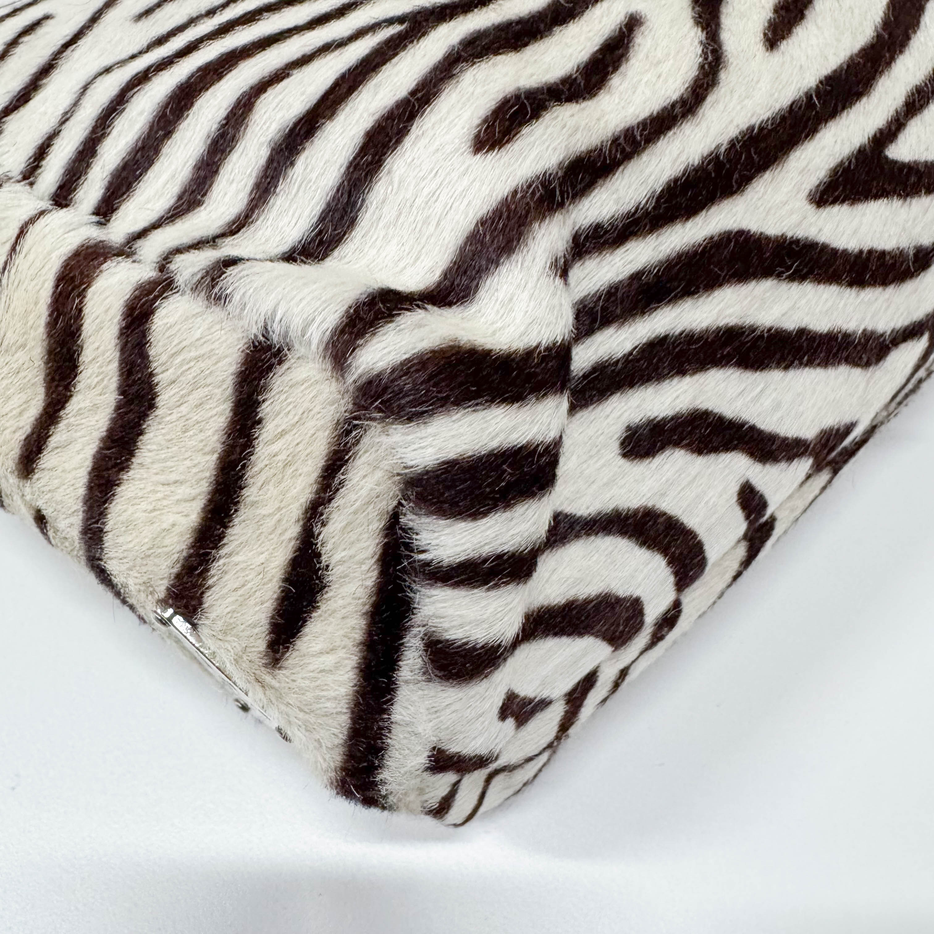 Pony Hair Zebra Print Totes