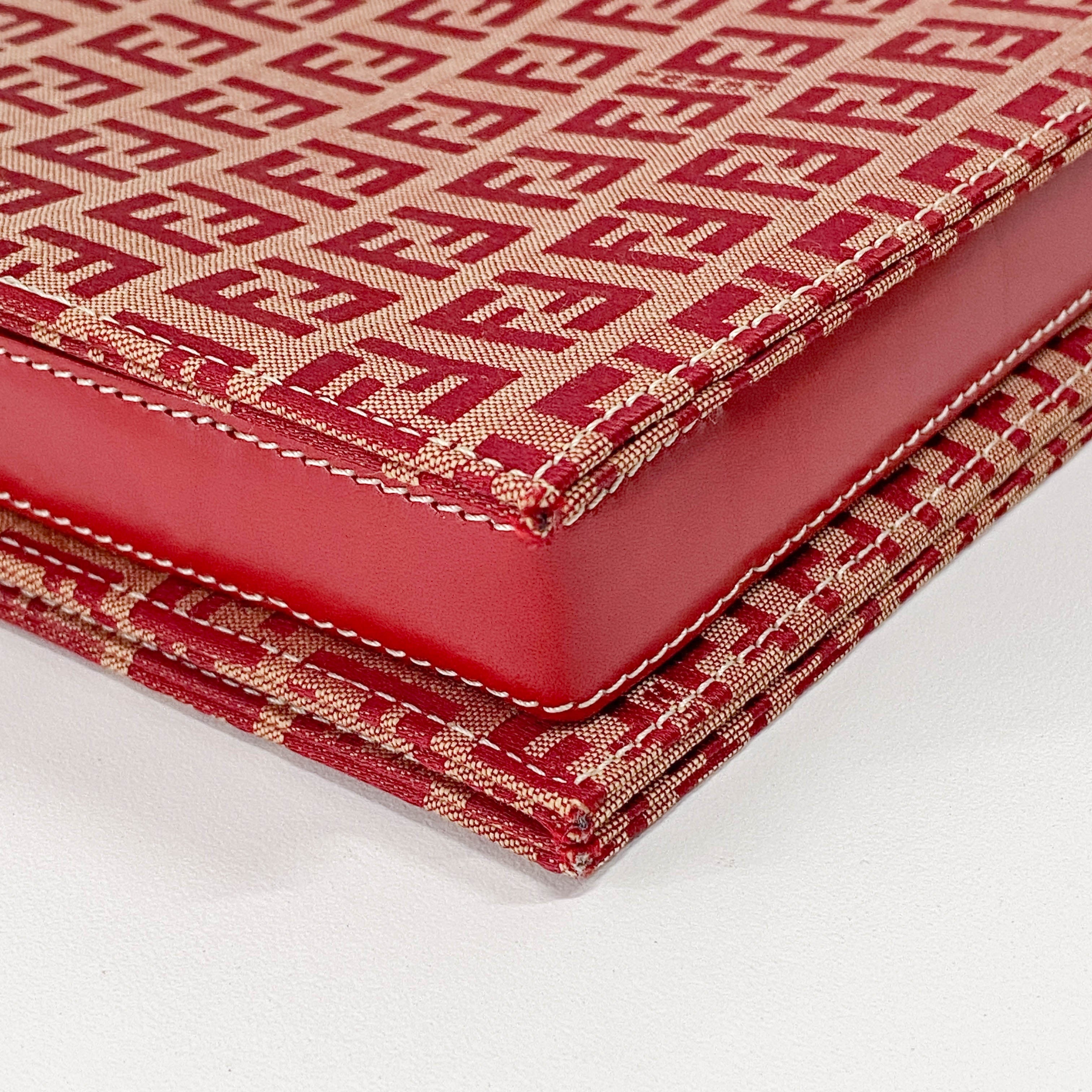 Zucchino Canvas Red Shoulder Bag