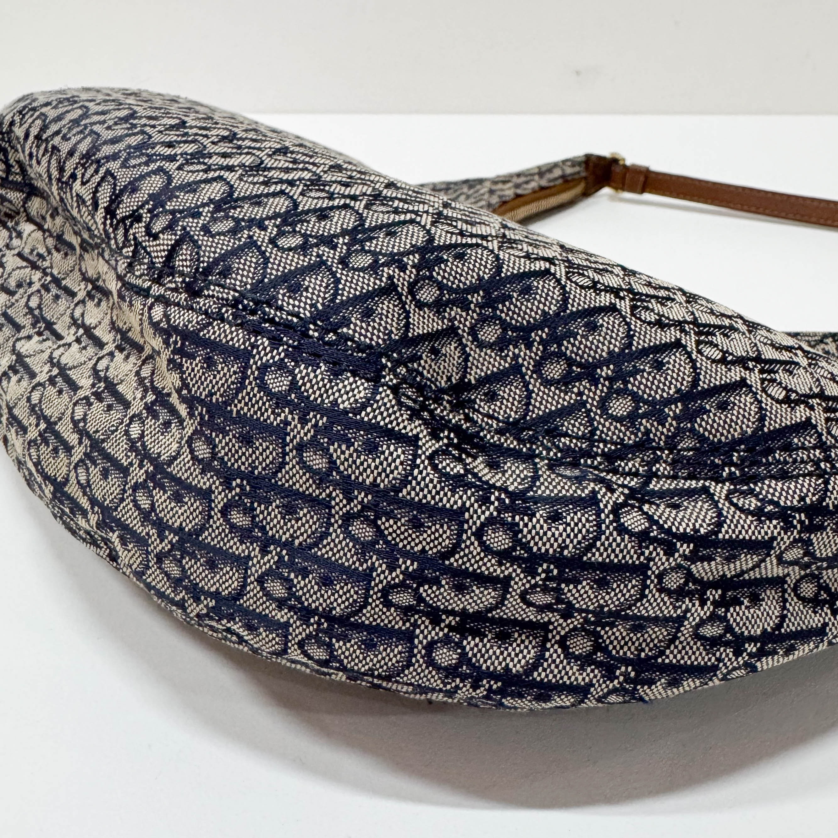 Street Chic Blue Trotter Hobo Shoulder Bag