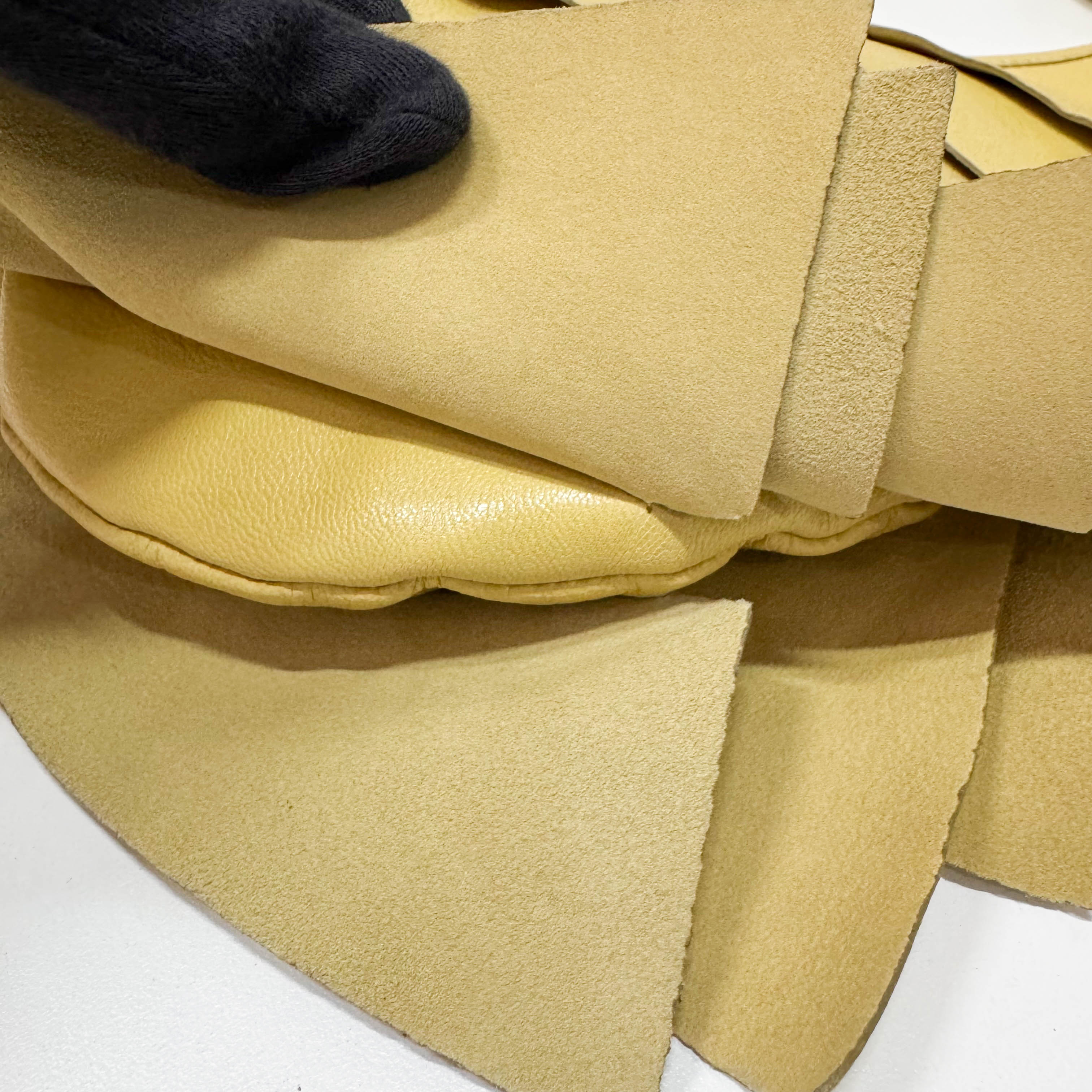 Saint Tropez Green Leather Shoulder Bag