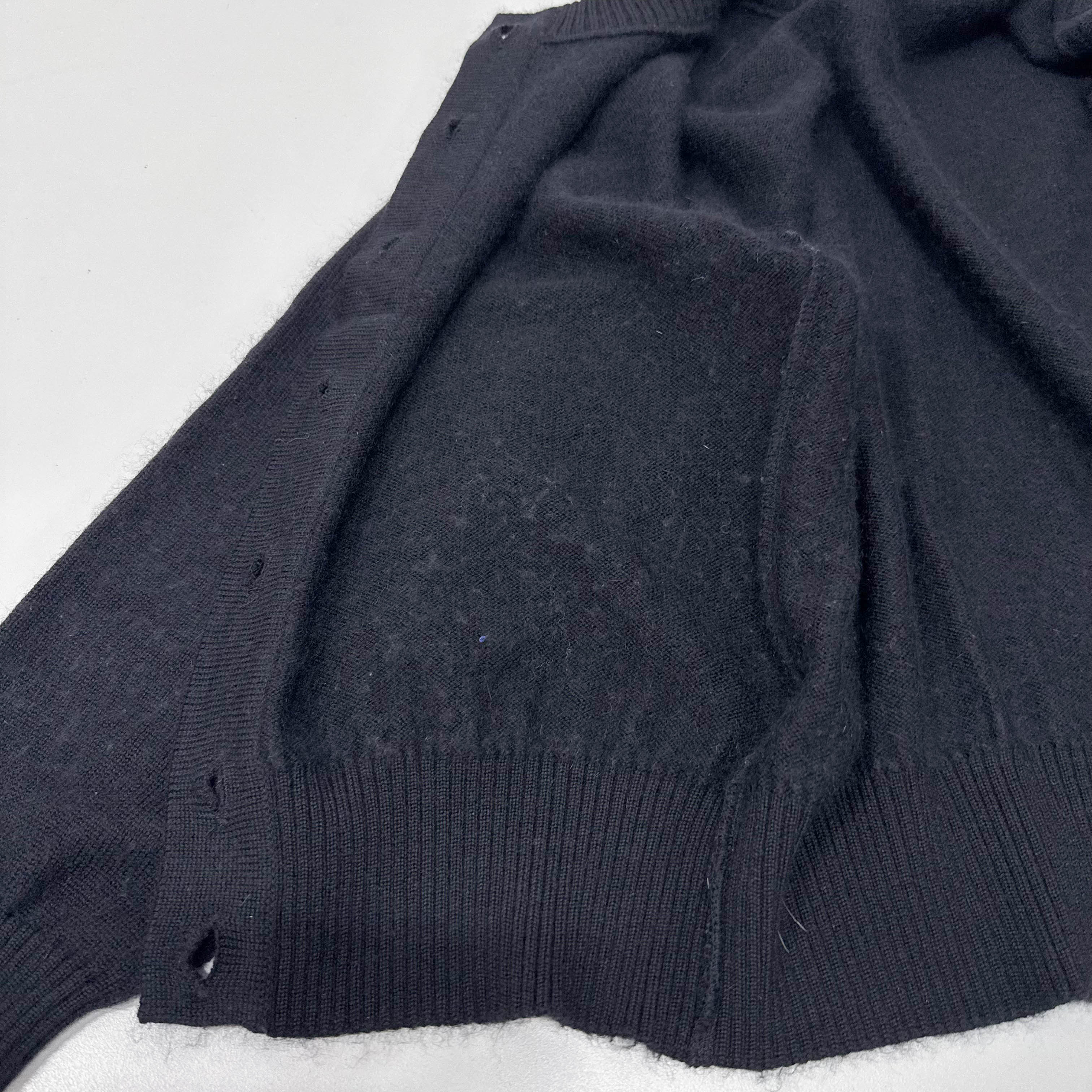 Size M Black  Wool Cardigan