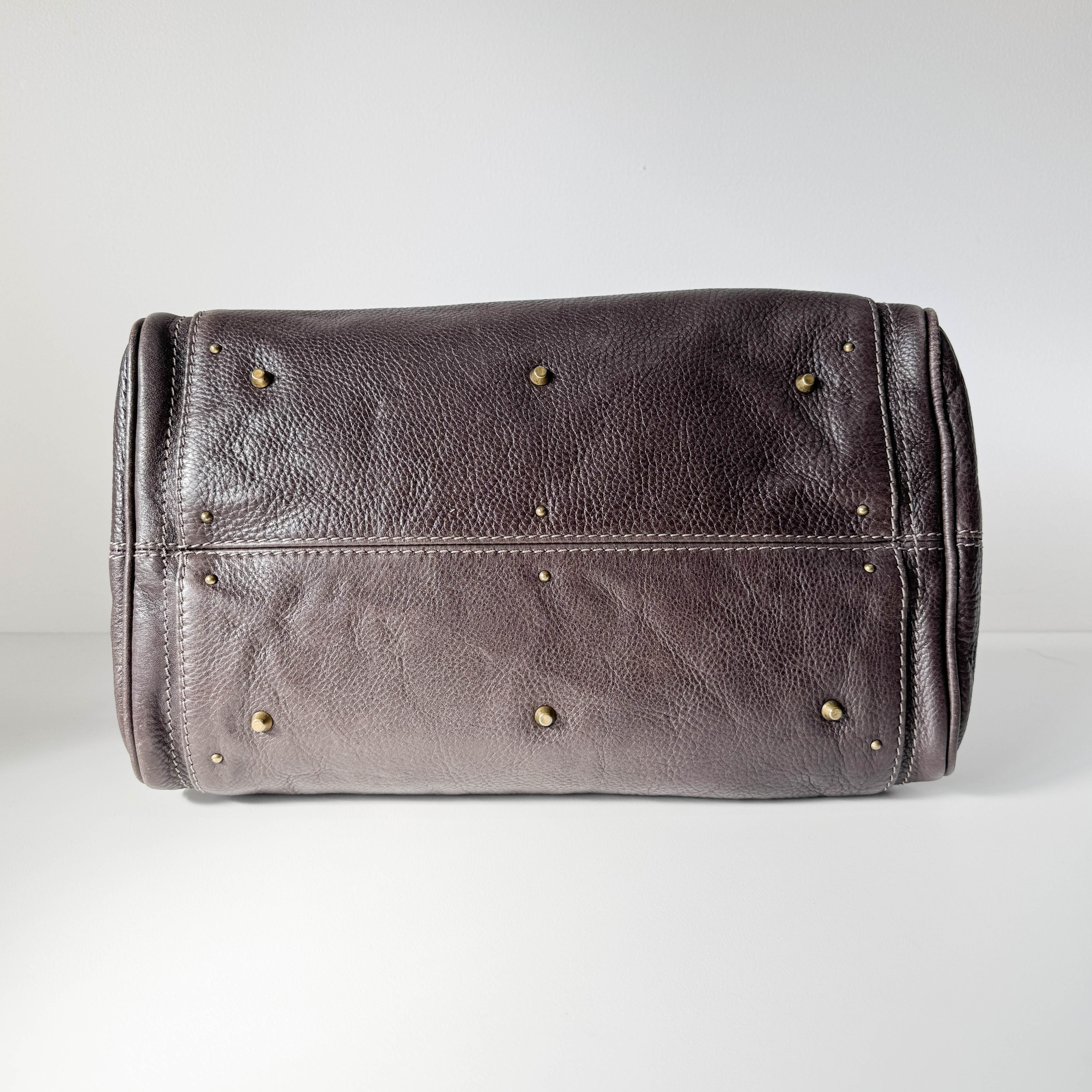 Paddington Brown Leather Shoulder Bag