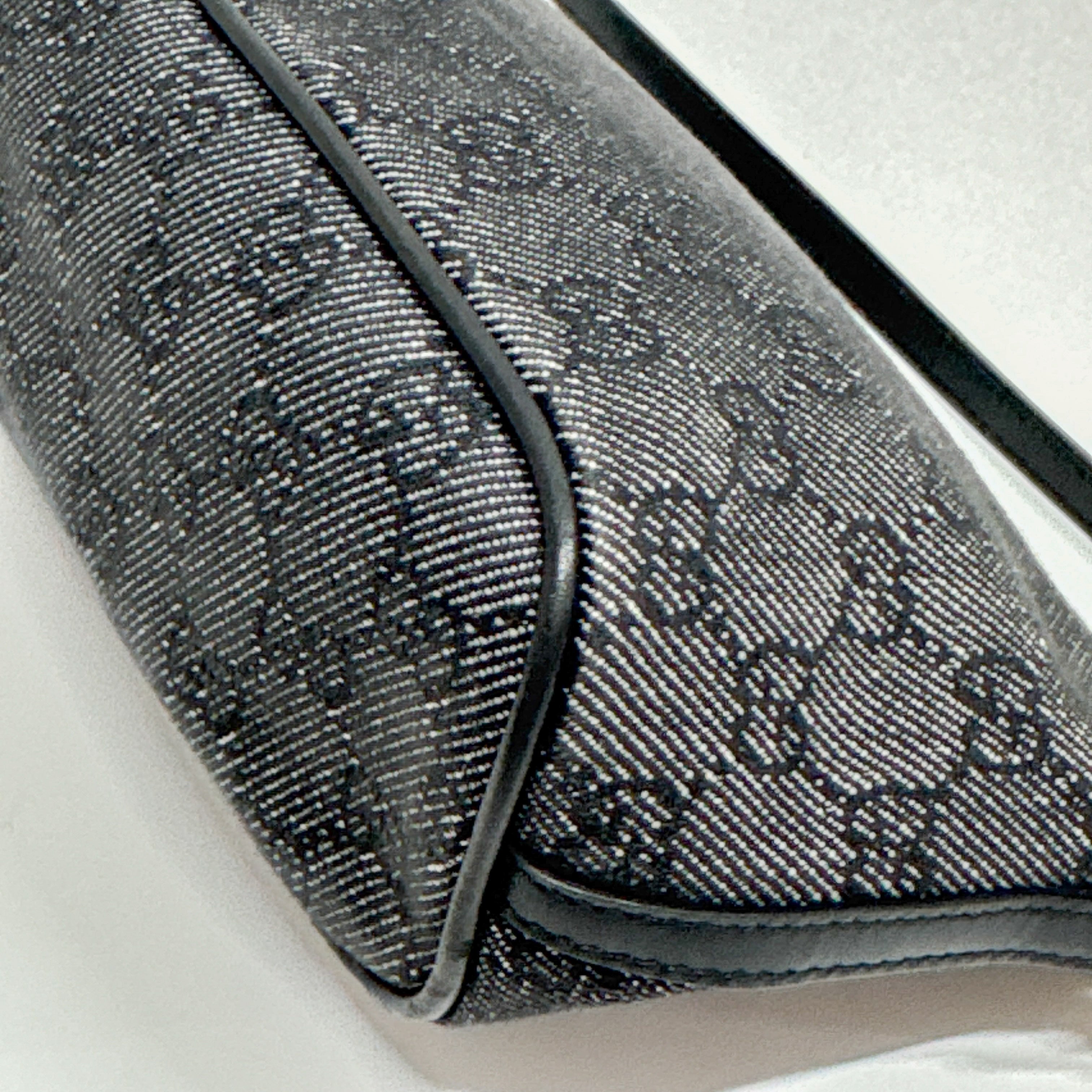 GG Canvas Black Pouch Bag