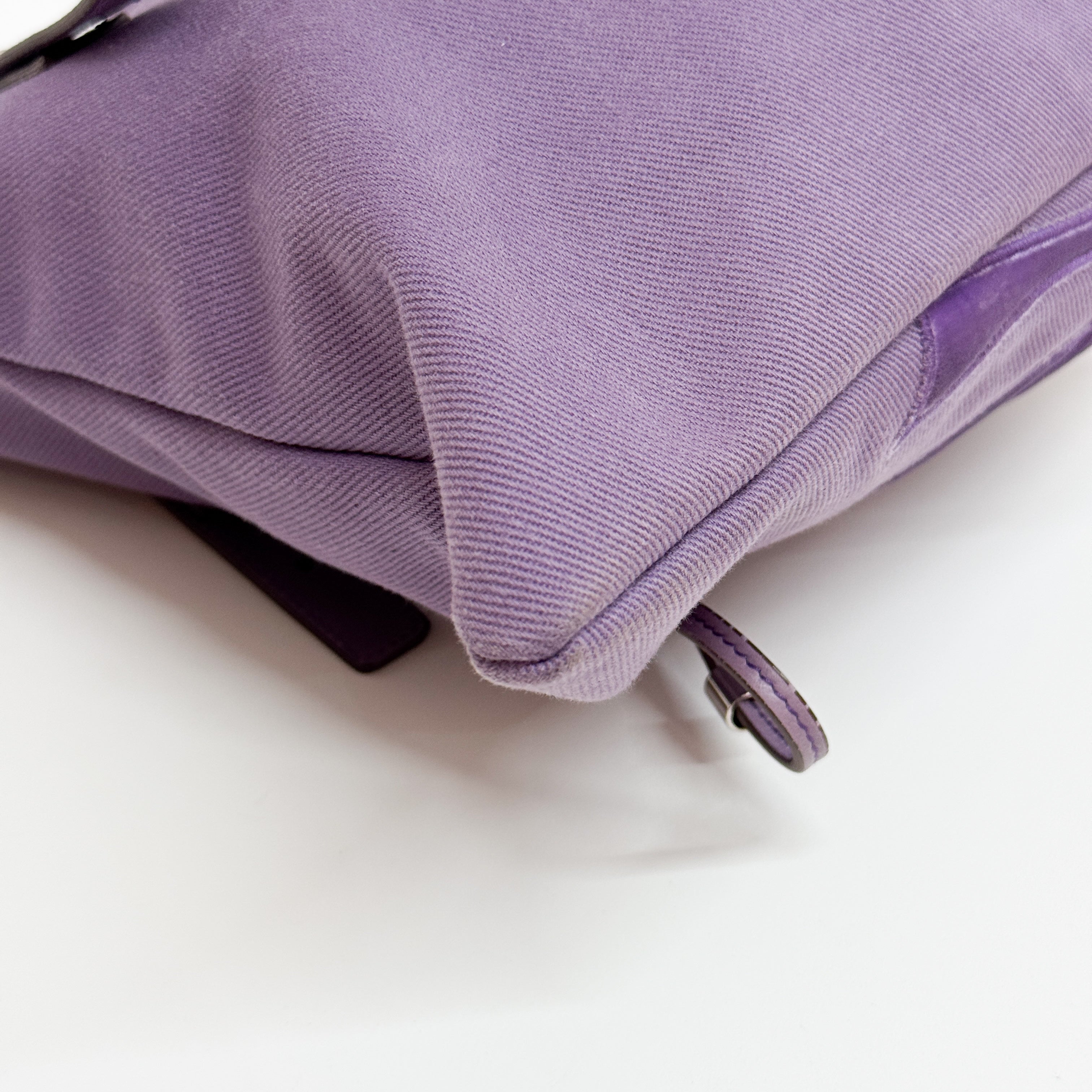 Vintage Purple Cotton Tote Bag