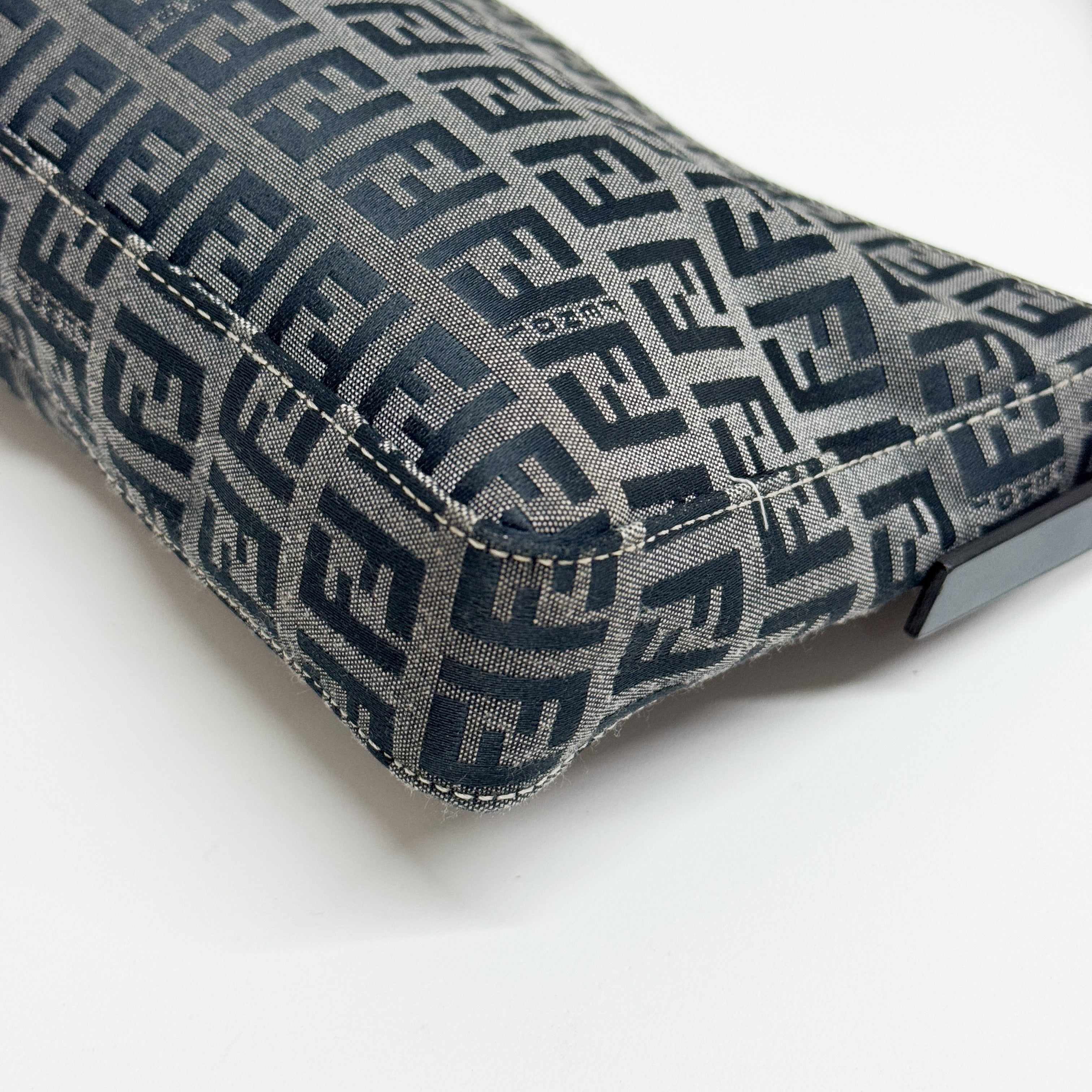 Zucchino Blue Canvas Shoulder Bag