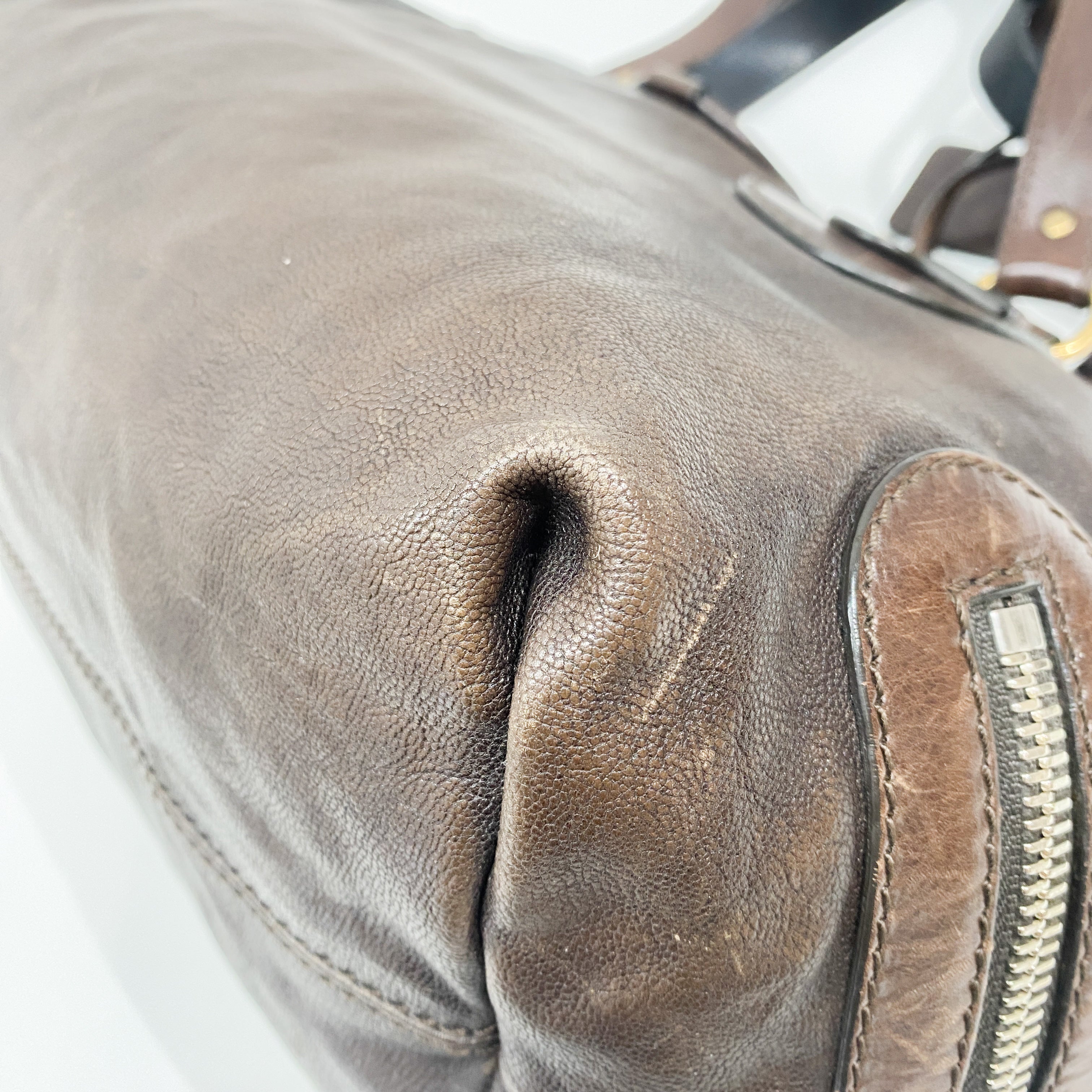 Kerala Brown Leather Shoulder Bag