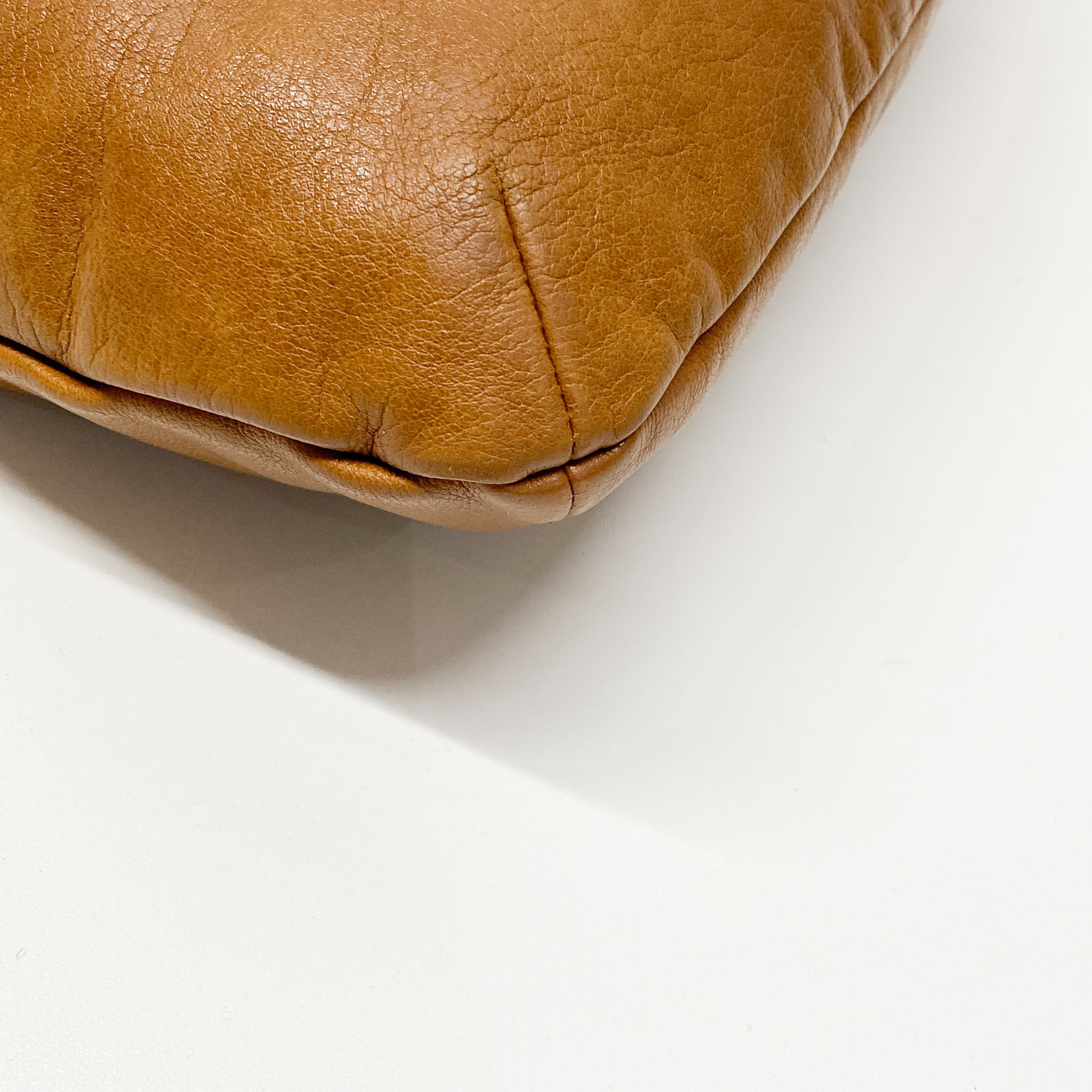 Brown Leather Shoulder Bag