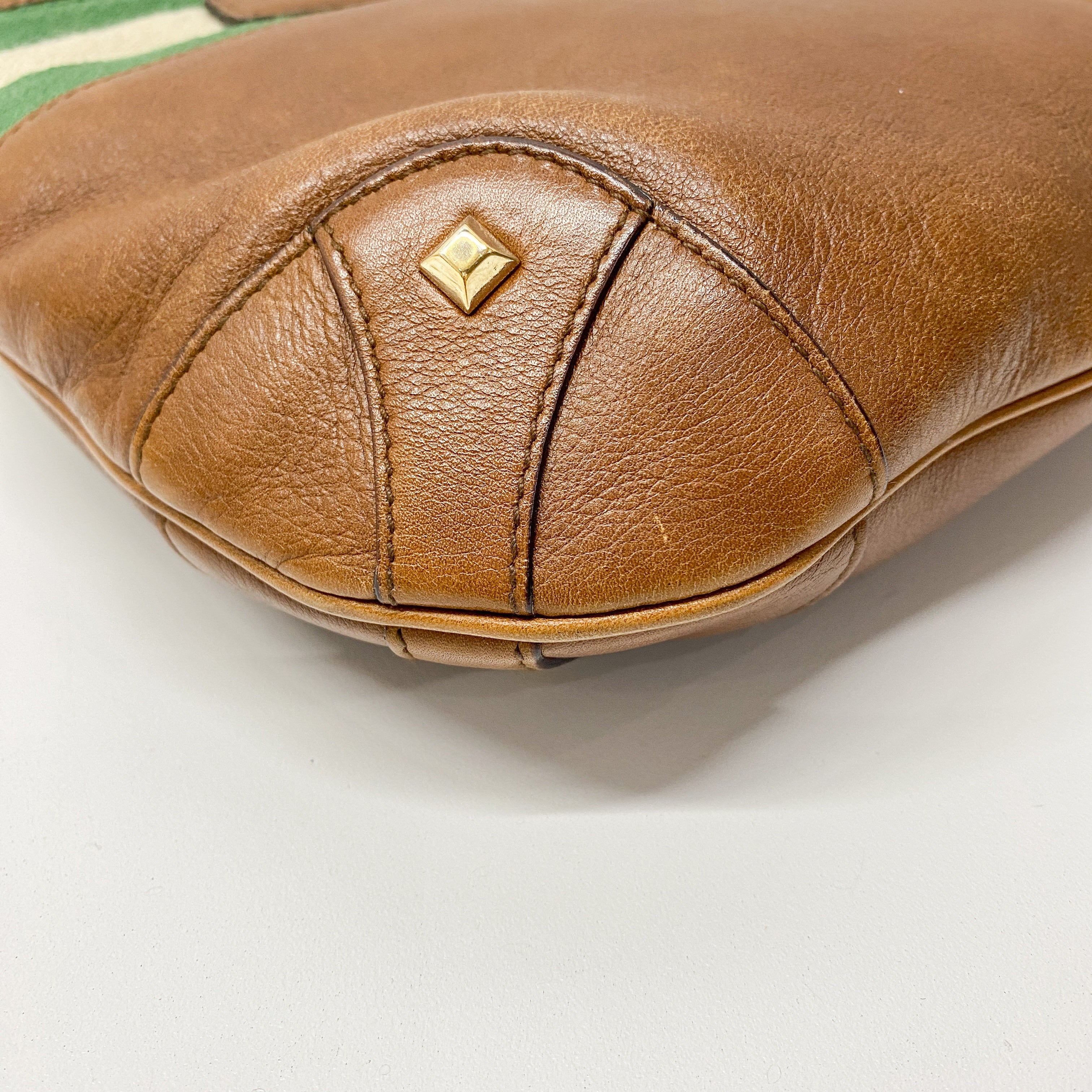 Jackie Brown Leather Shoulder Bag