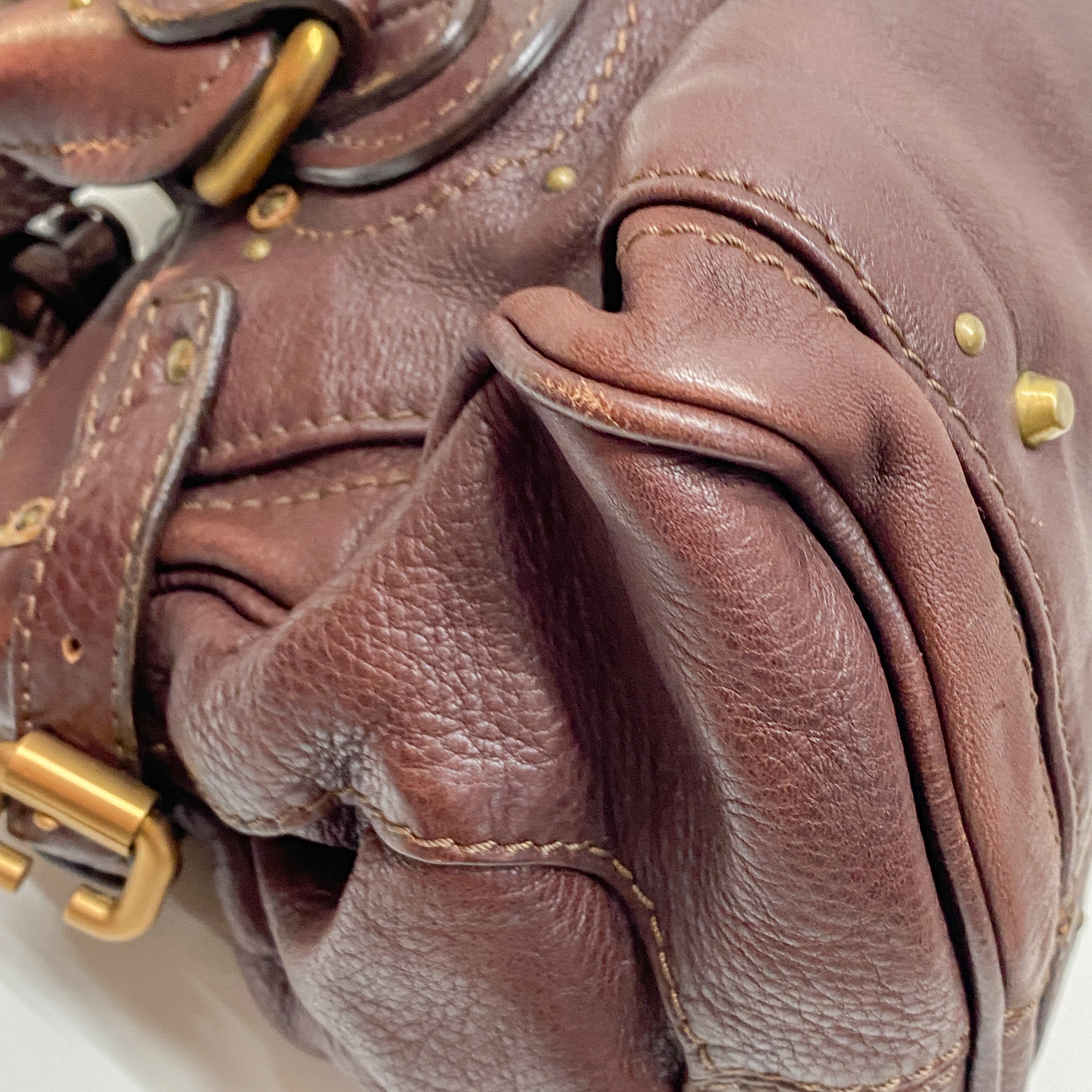 Paddington Brown Leather Shoulder Bag