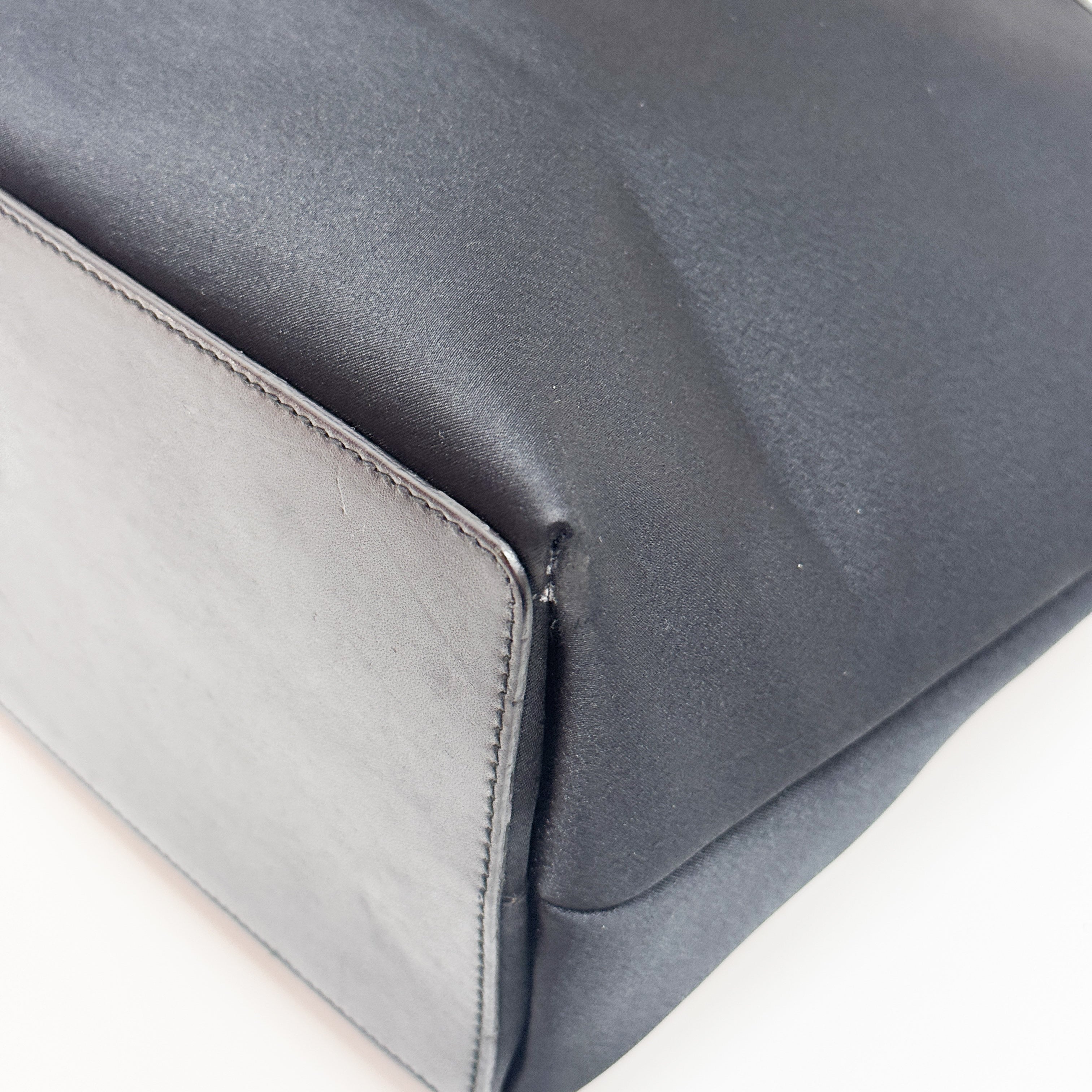 Black Nylon Shoulder Bag