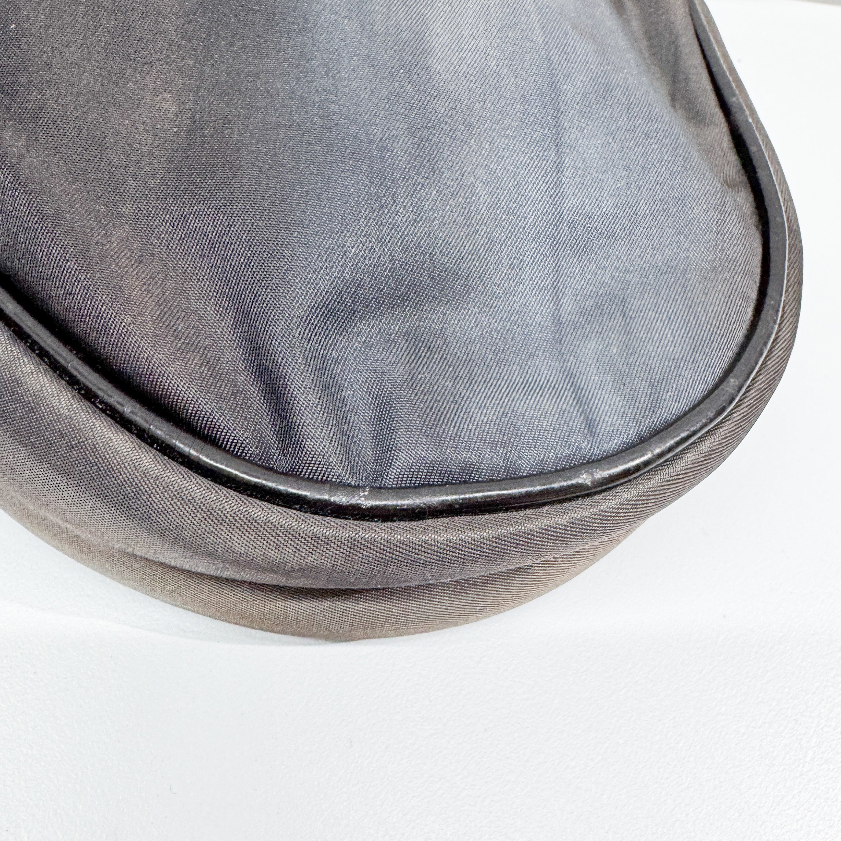 Saddle Multicolor Nylon Shoulder Bag