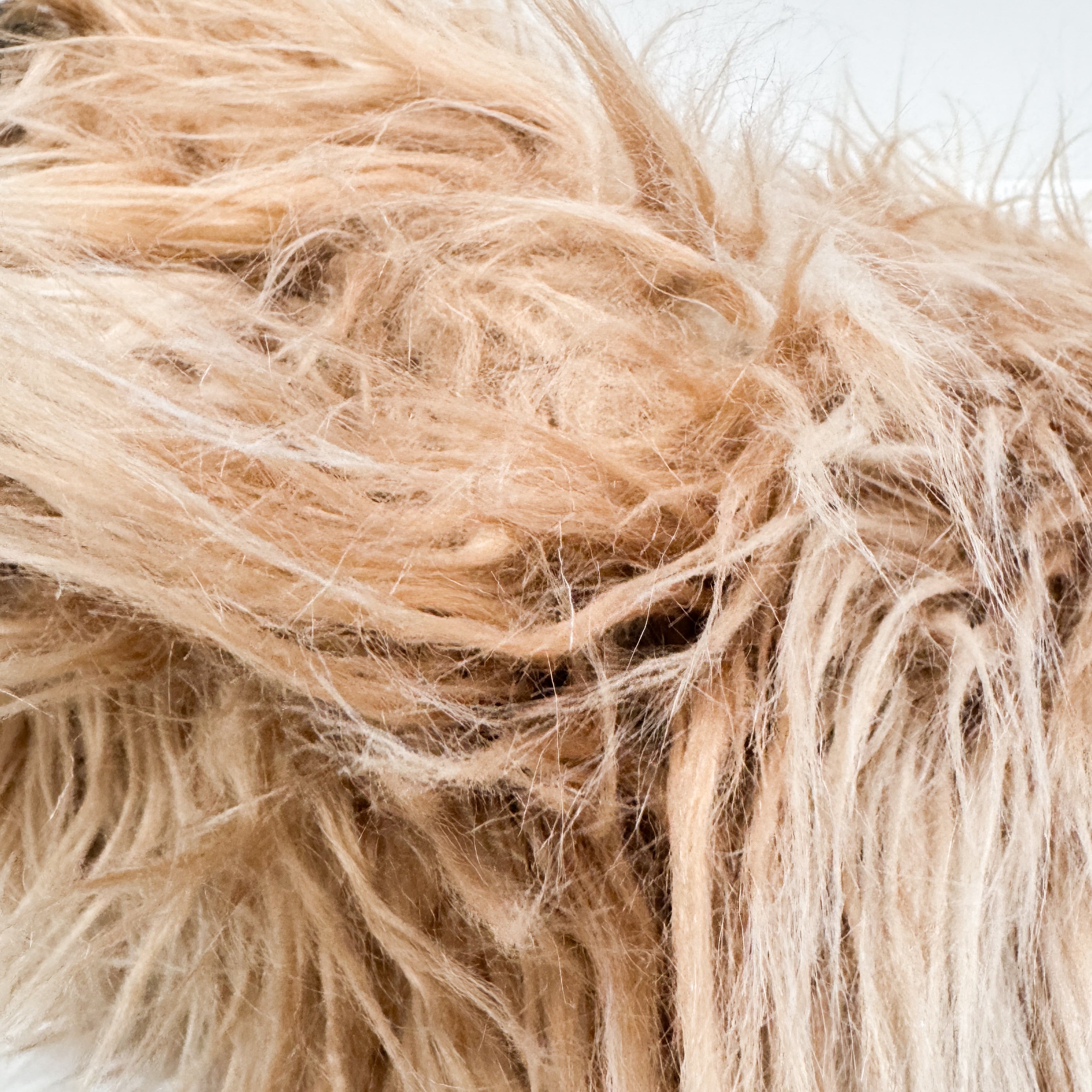 Kidassia Brown Eco Faux Fur Tote Bag