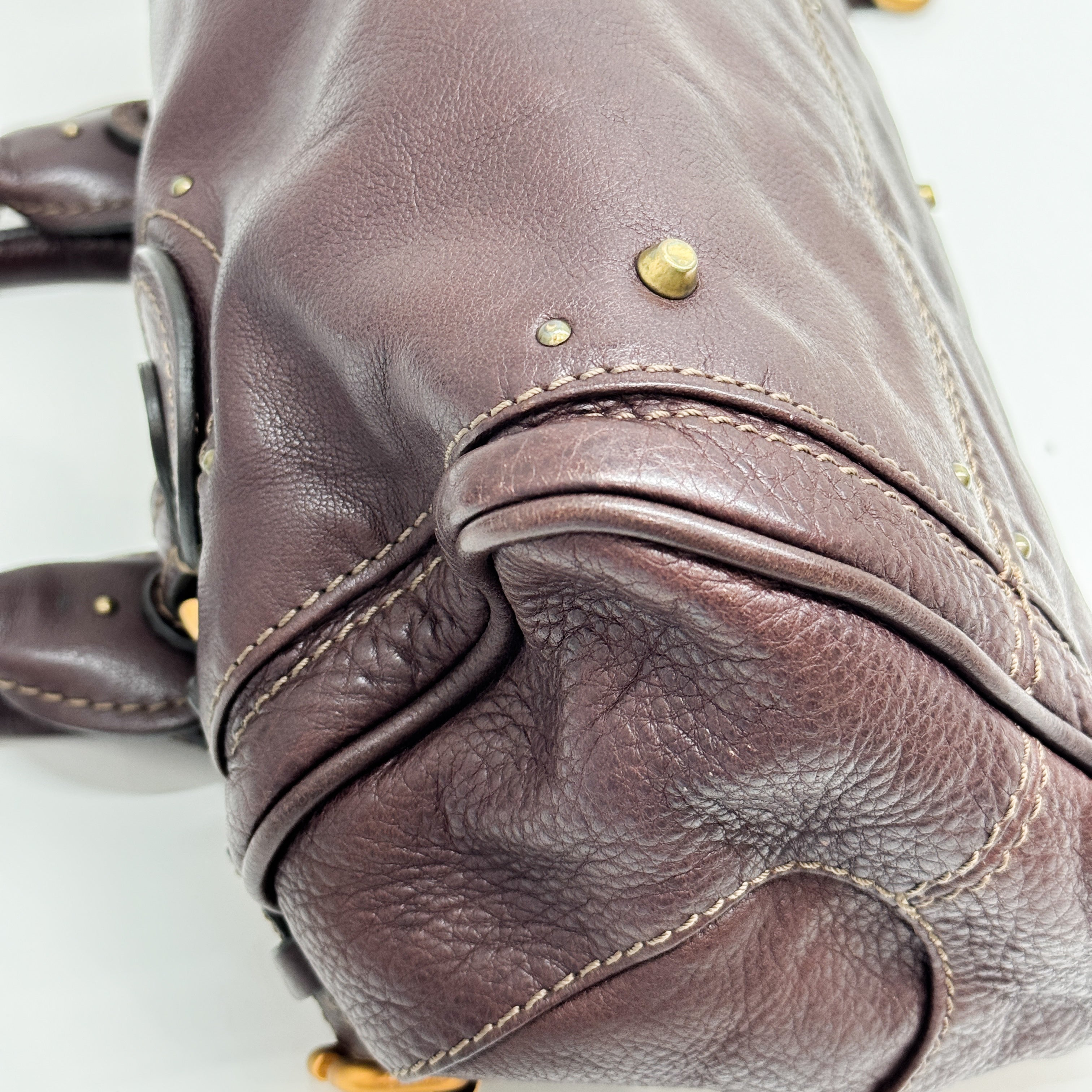 Paddington Brown Leather Shoulder Bag