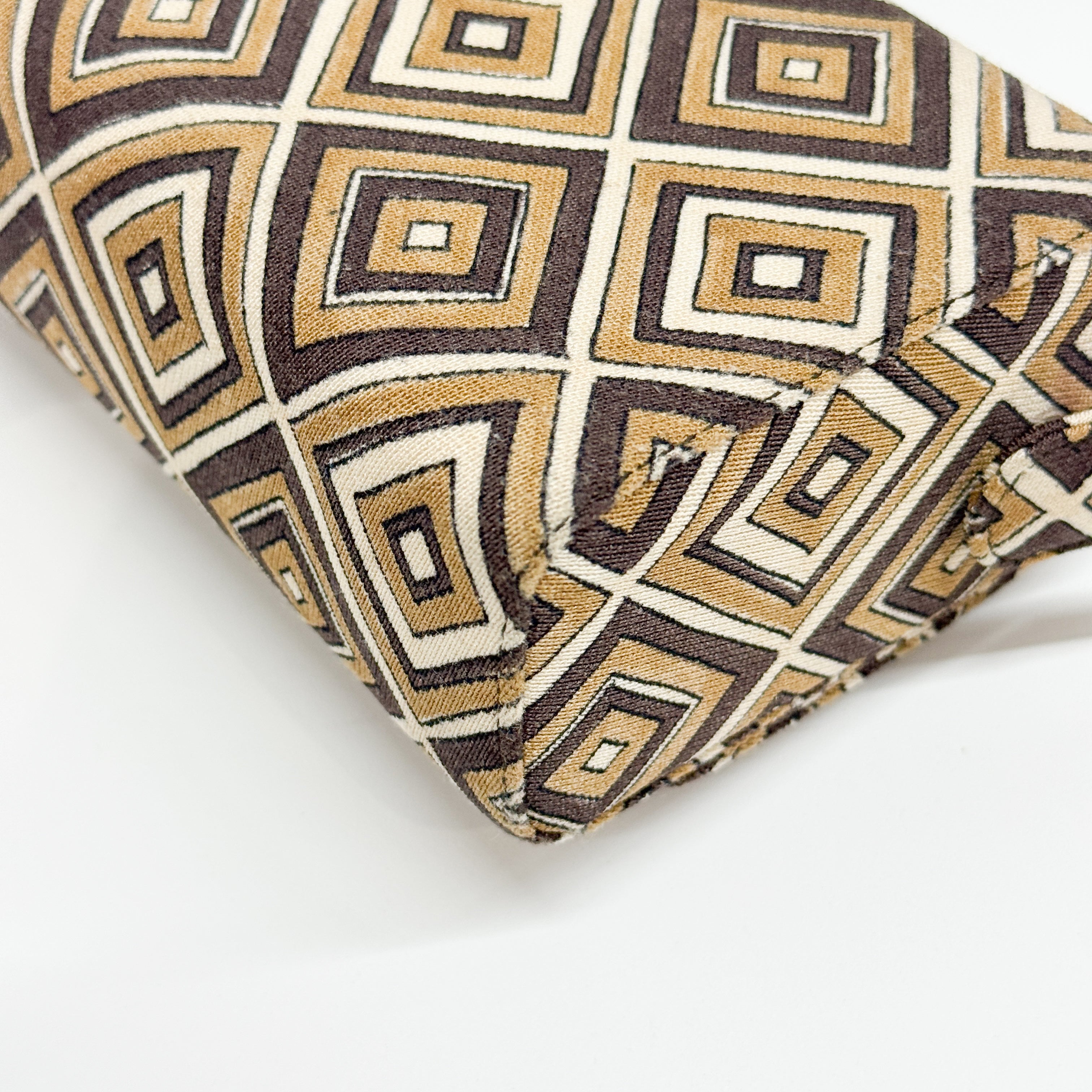 Brown Canvas Shoulder Bag