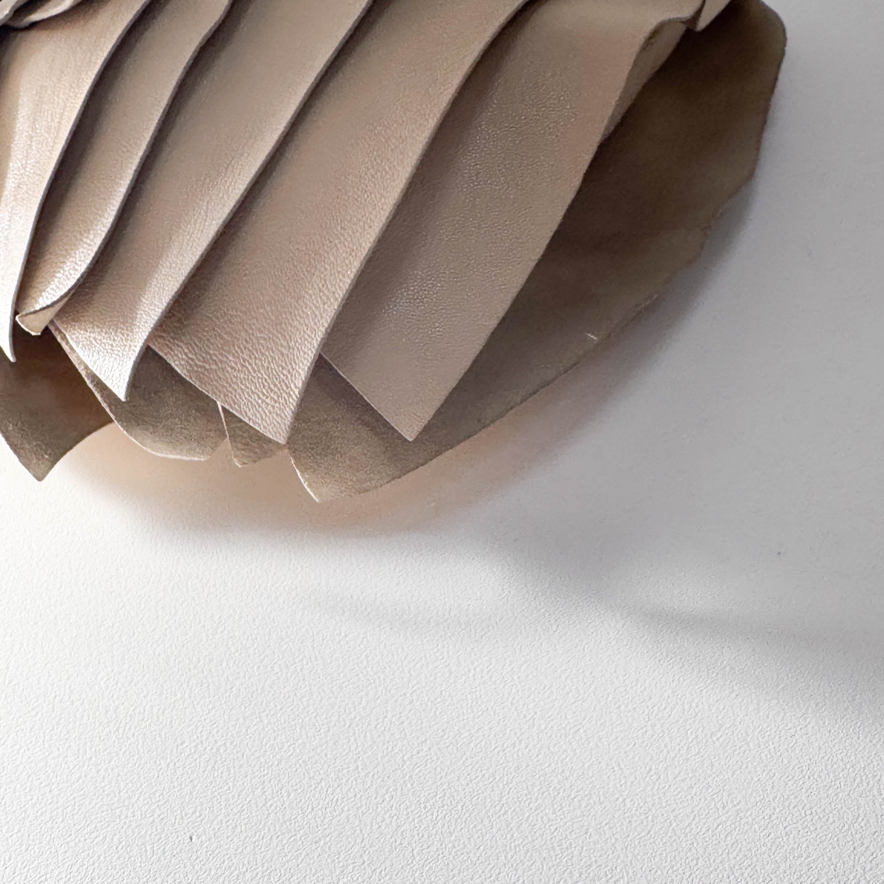 Saint-Tropez White Leather Shoulder Bag