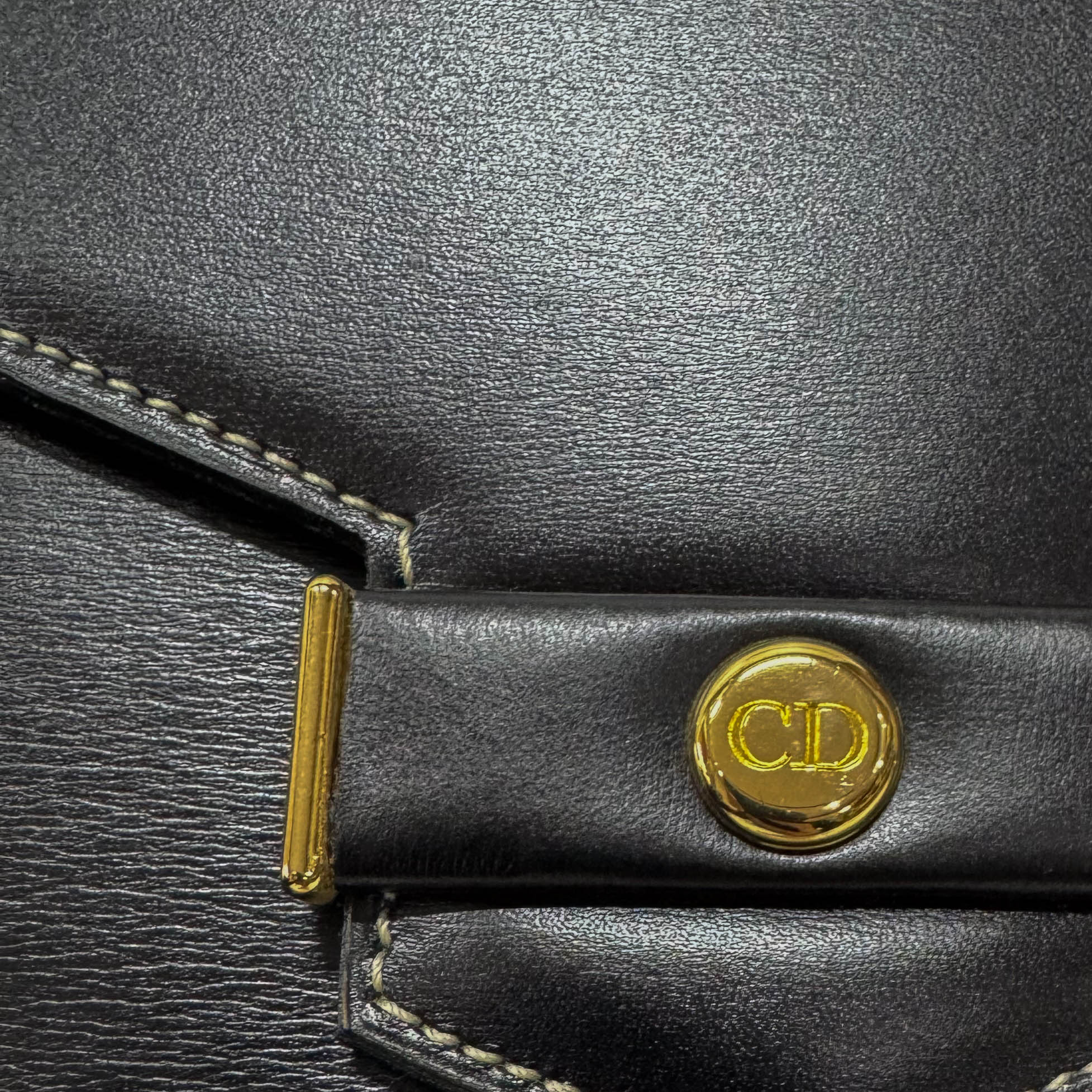 Envelope Leather Clutch Bag