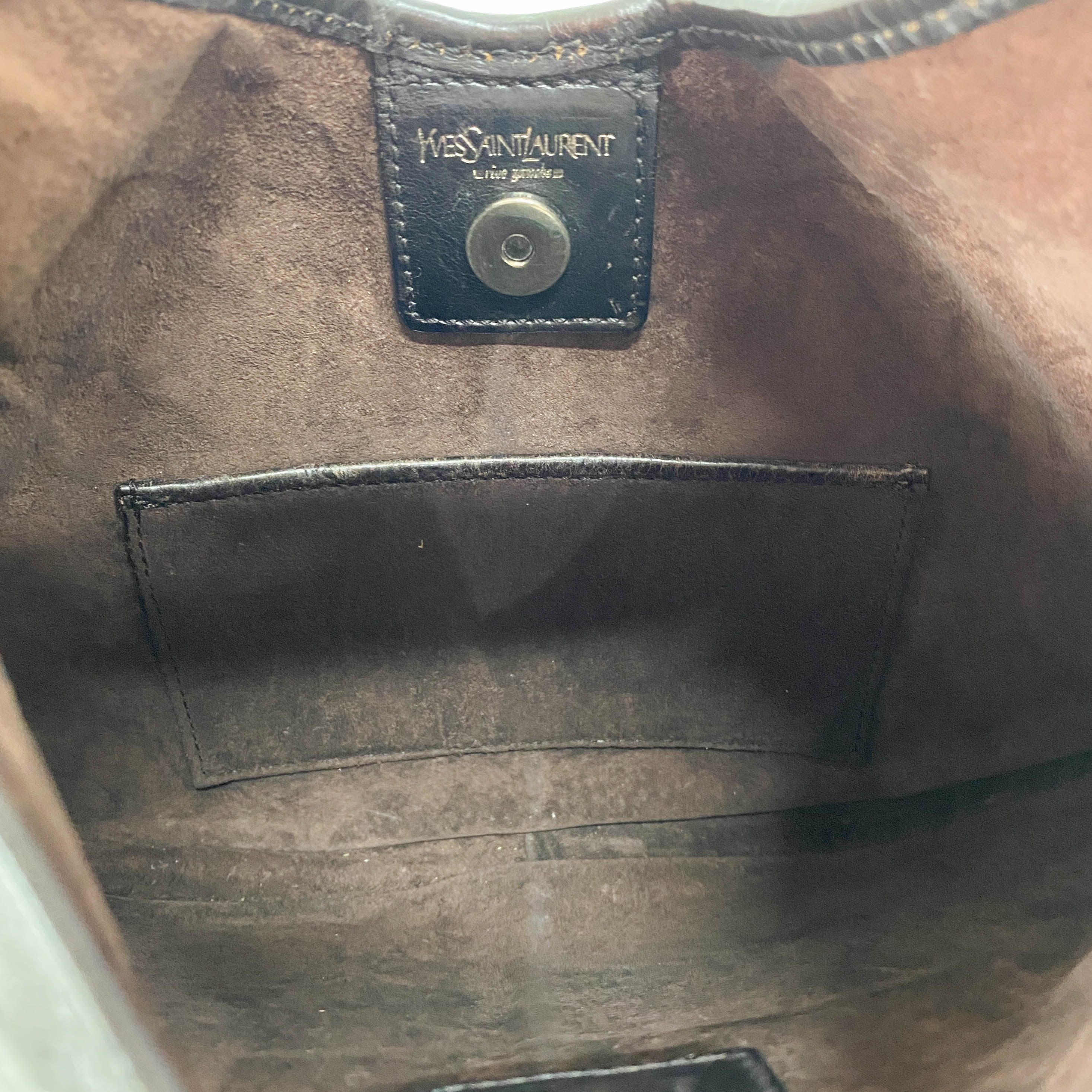 Mombasa Mini Brown Leather Handbag