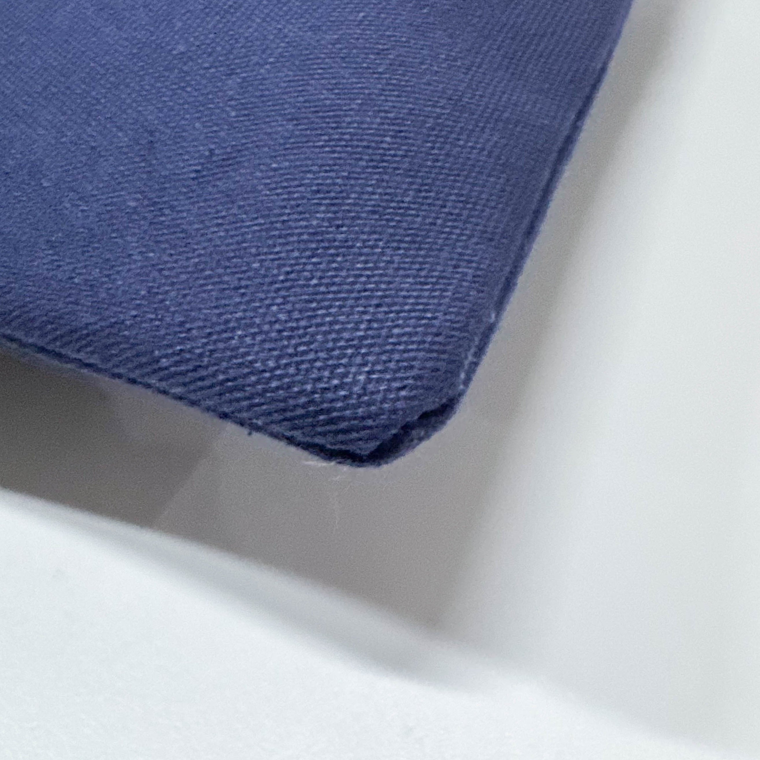 Navy Blue Cotton Tote Bag