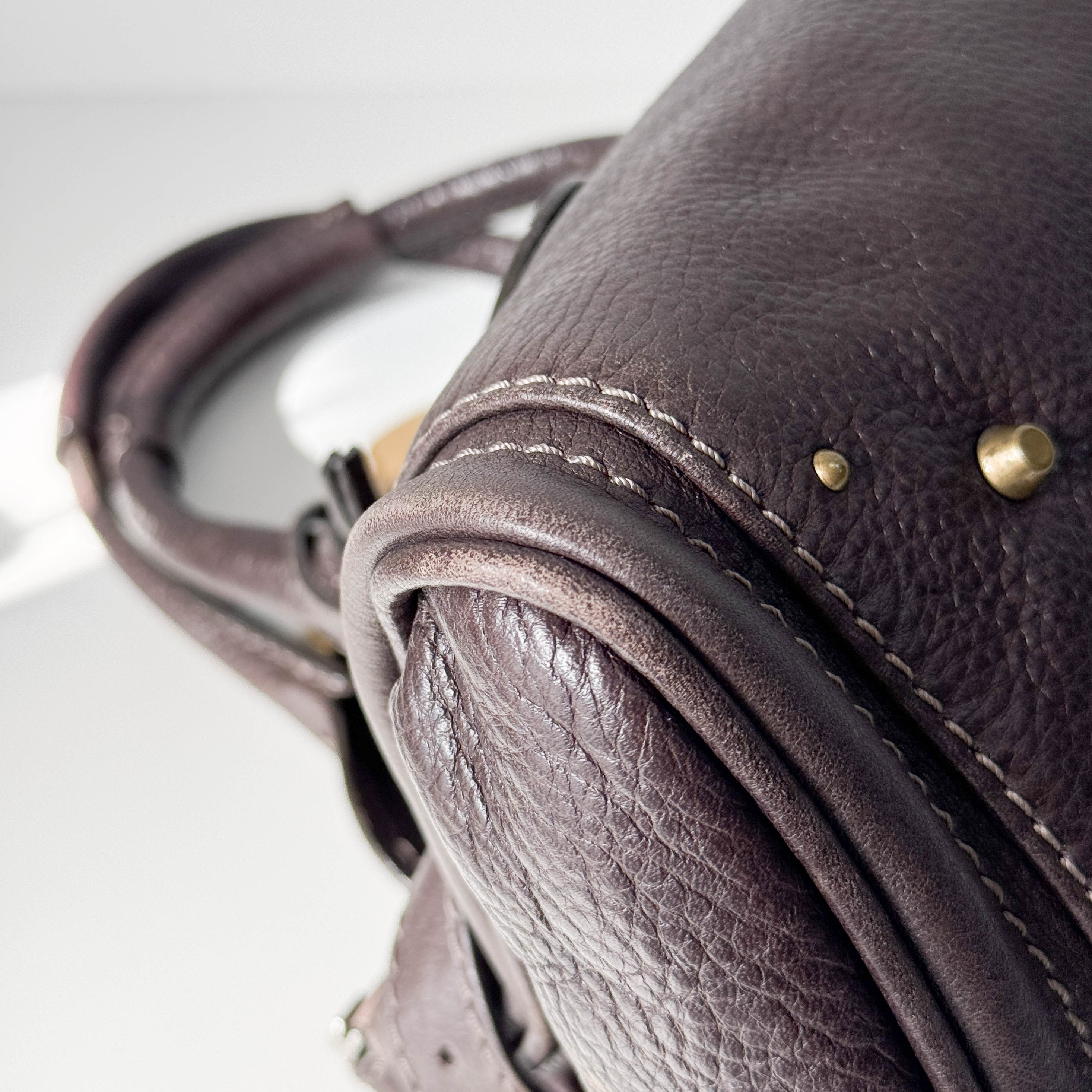 Paddington Brown Leather Shoulder Bag