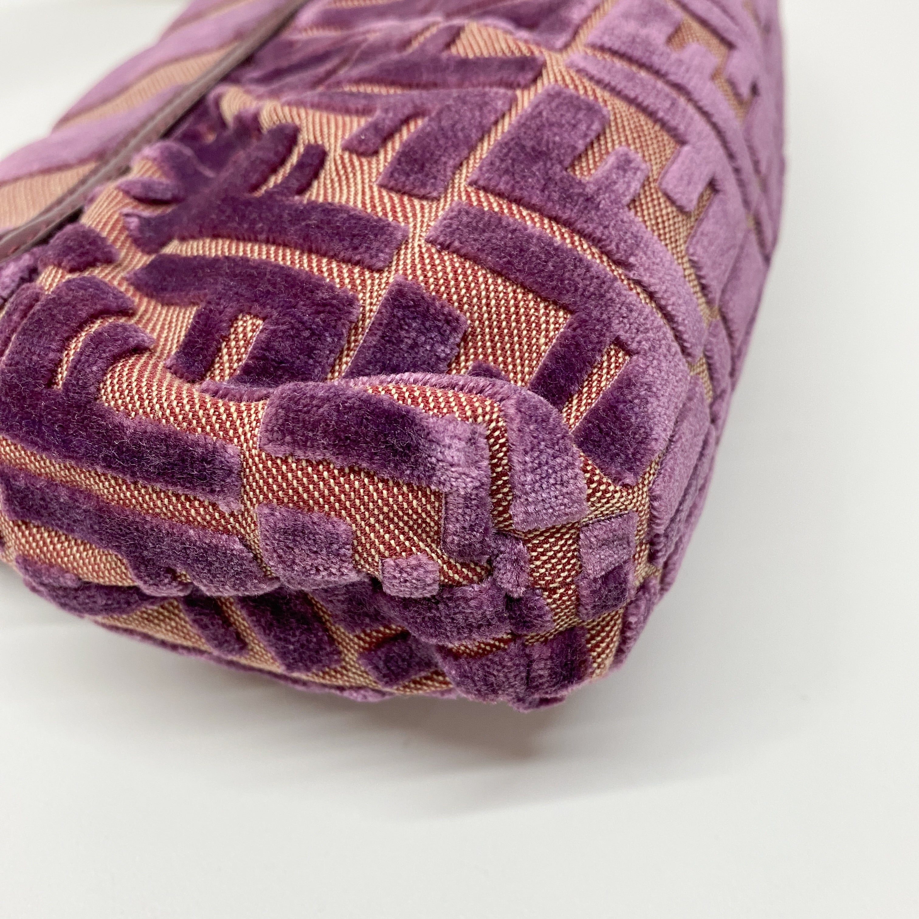 Chef Purple Zucca Canvas Shoulder Bag