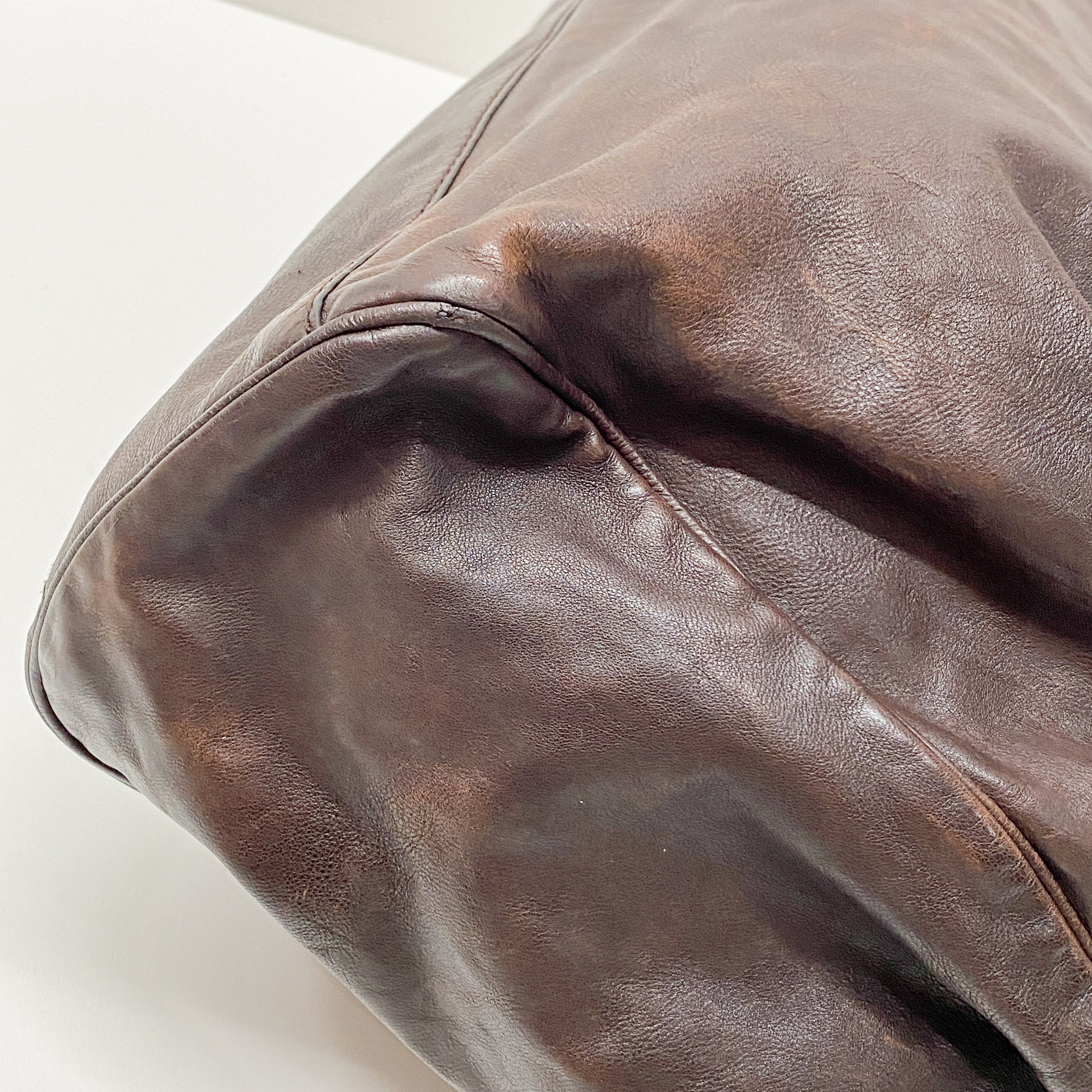 Brown Leather Tote Bag