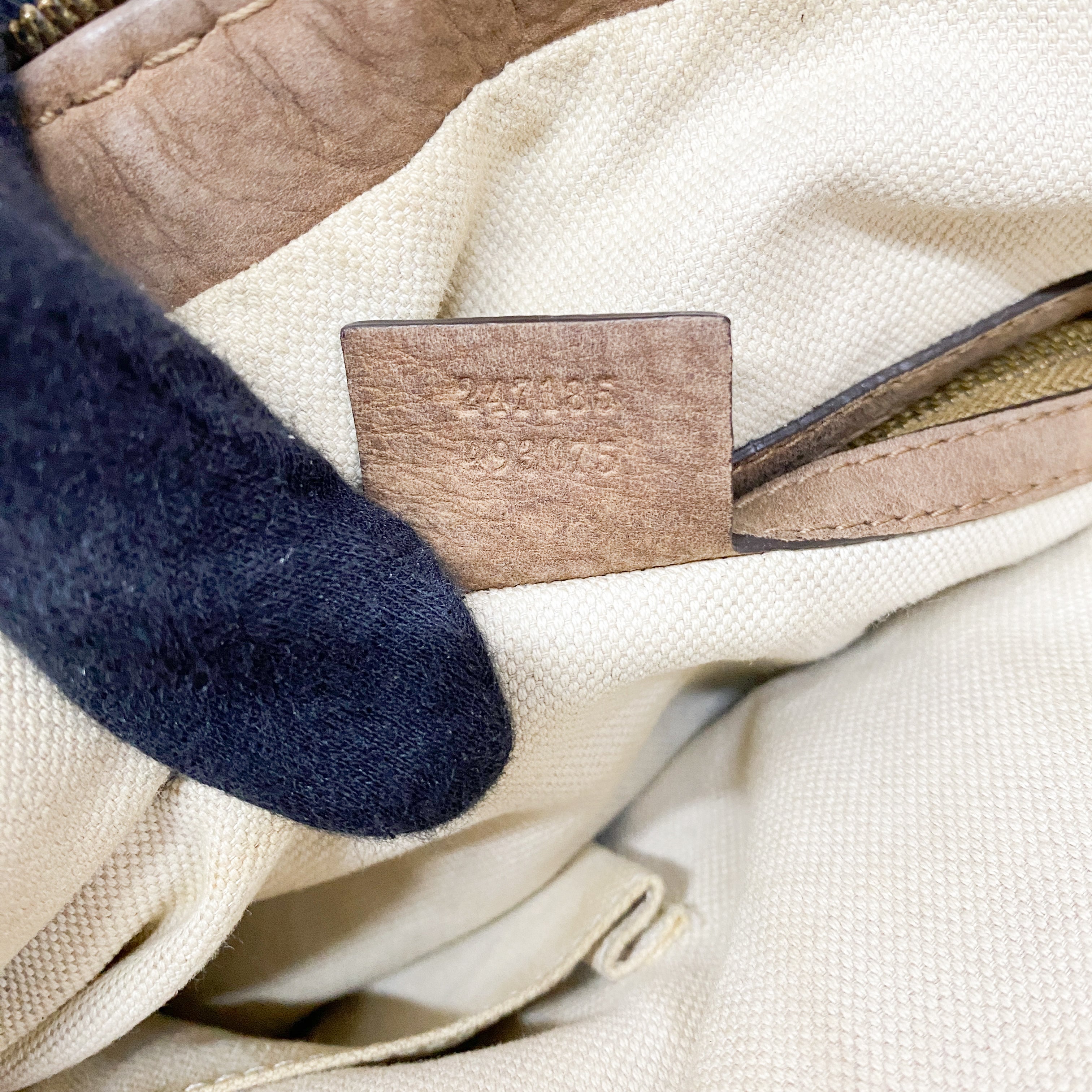 Vintage Brown Leather Shoulder Bag