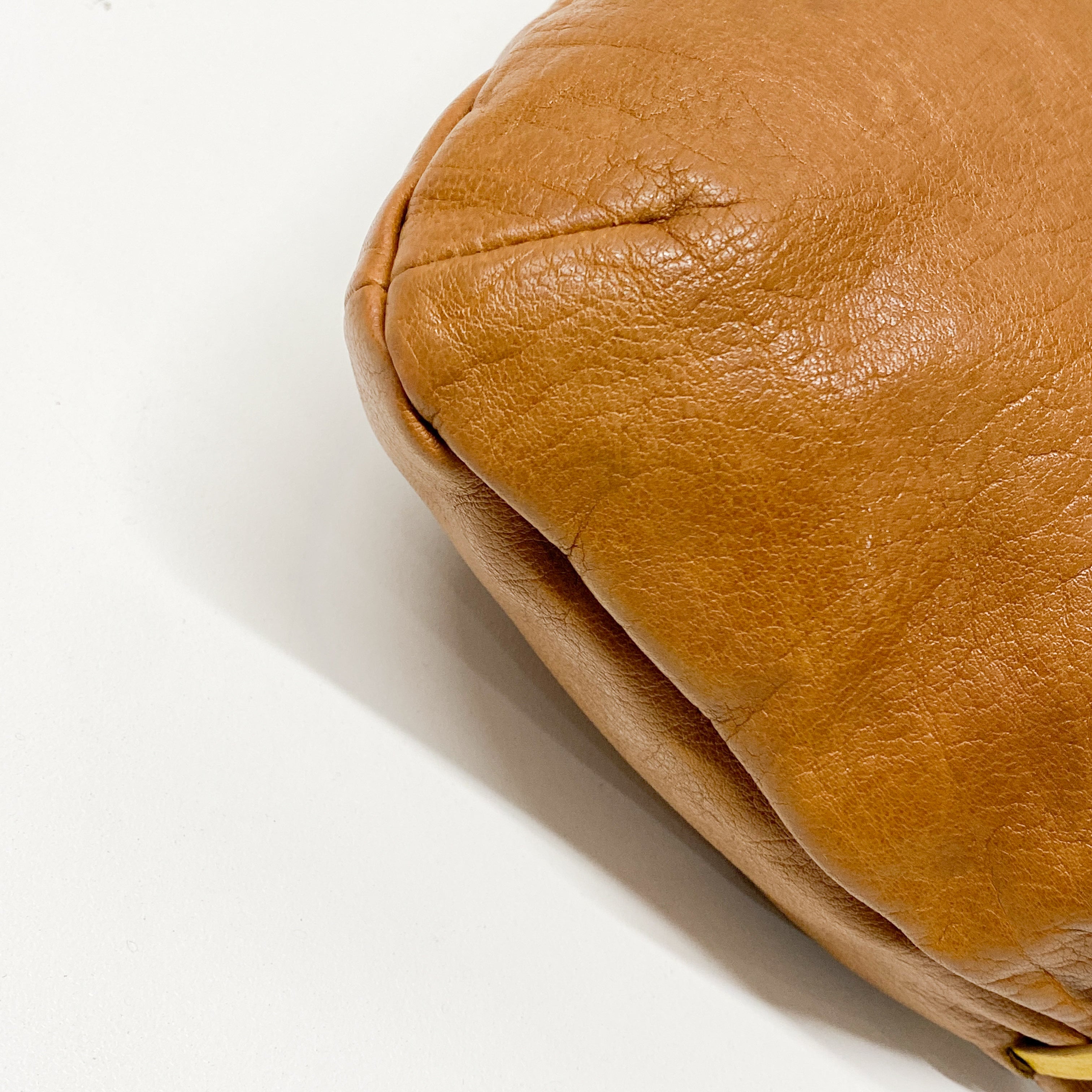 Brown Leather Shoulder Bag