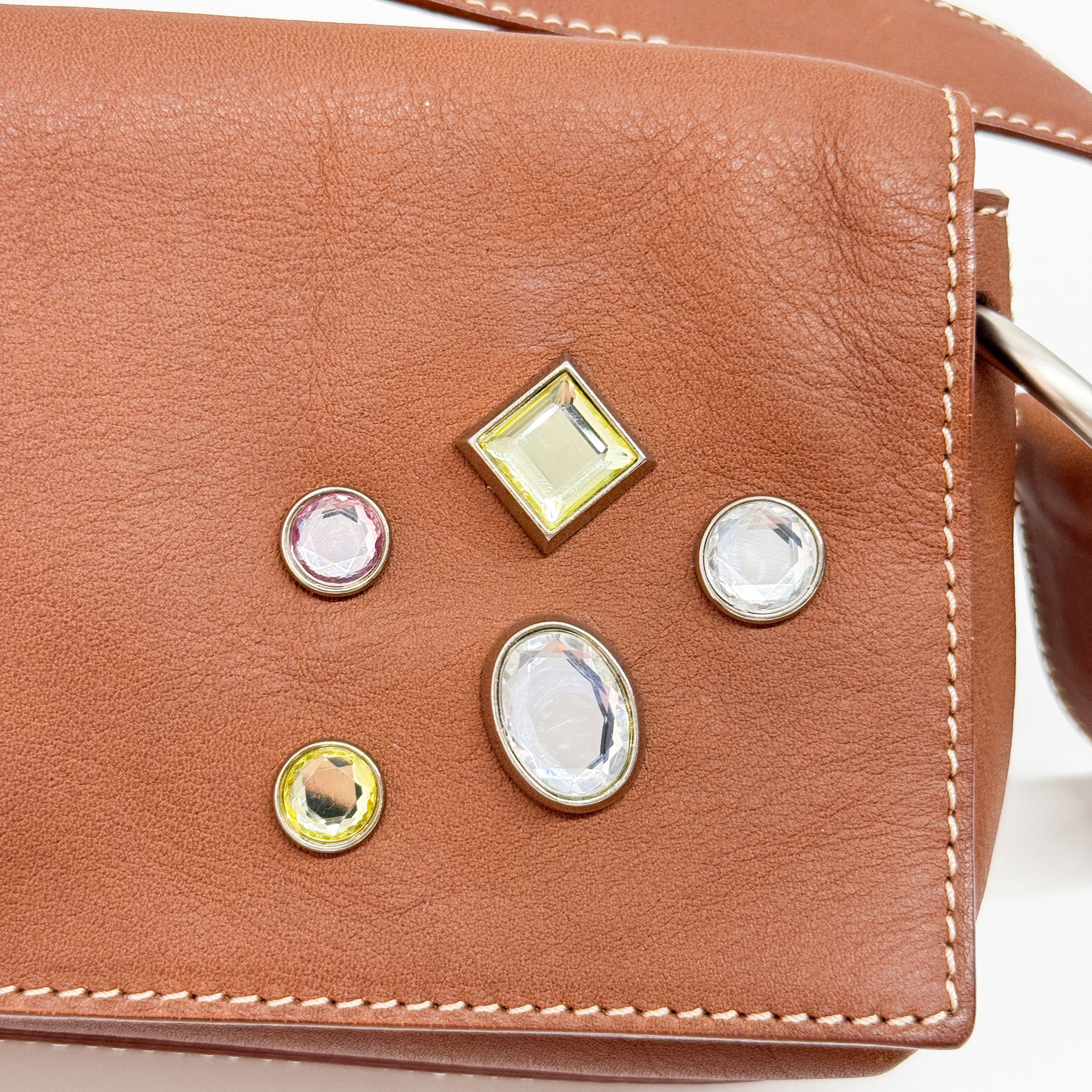 Brown Leather Shoulder Bag