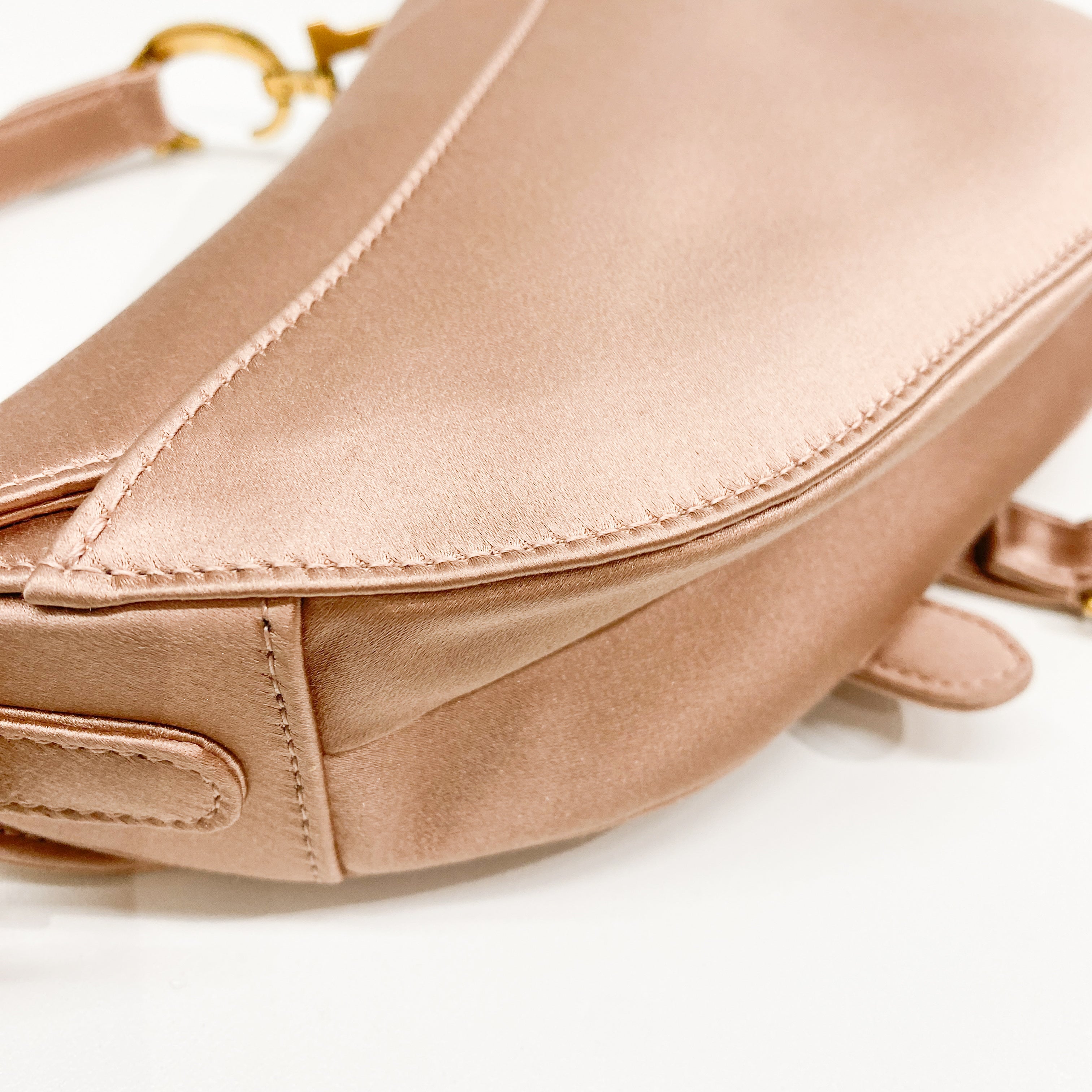 Saddle Bag Satin Rhinestone