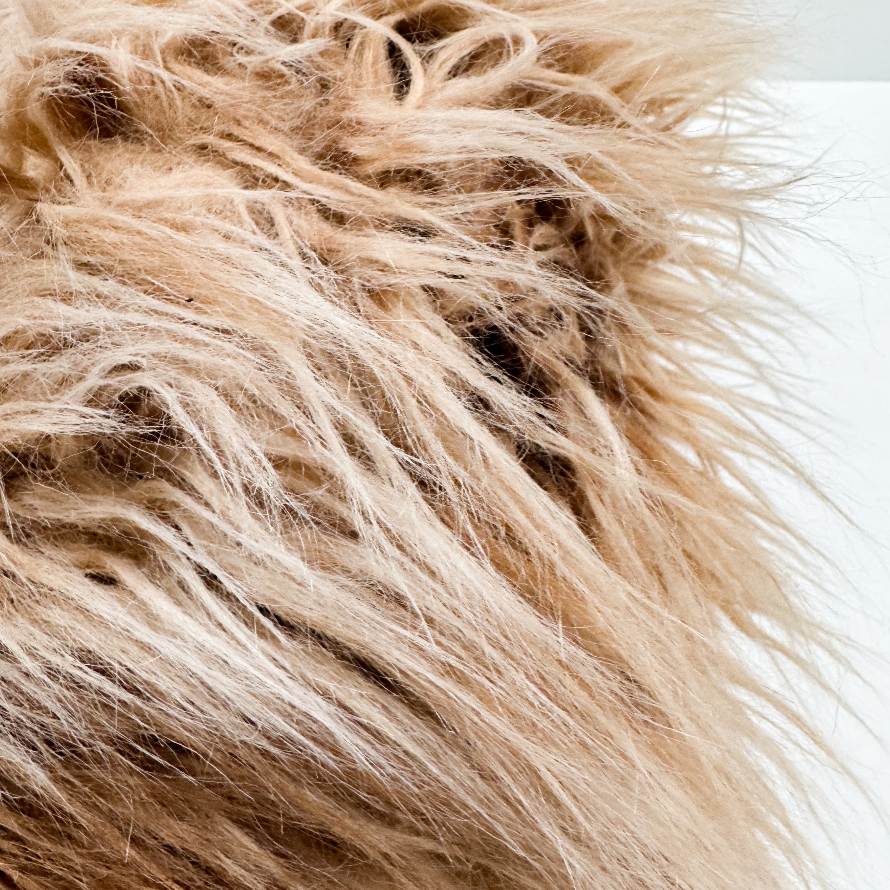 Kidassia Brown Eco Faux Fur Tote Bag