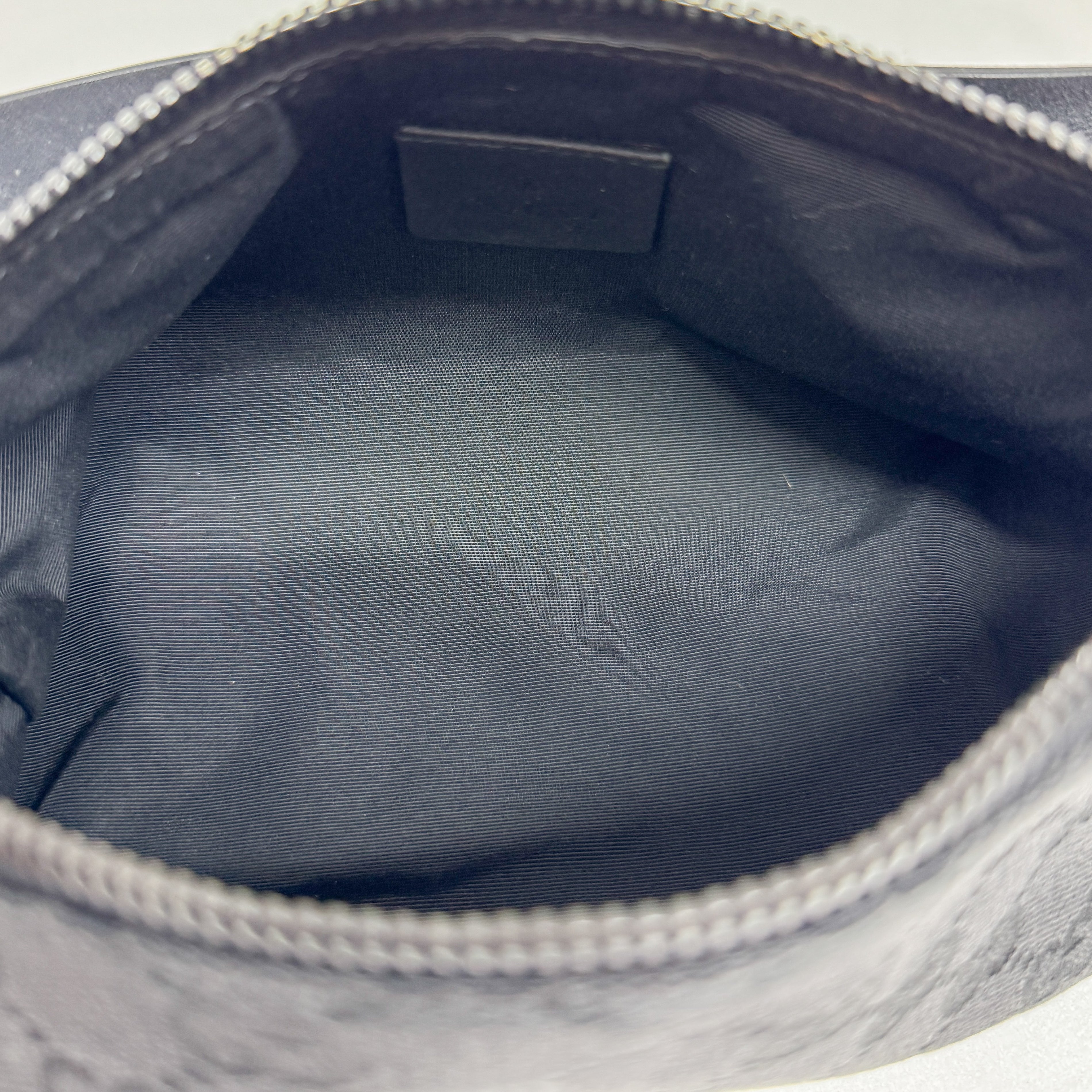 GG Canvas Black Pouch Bag