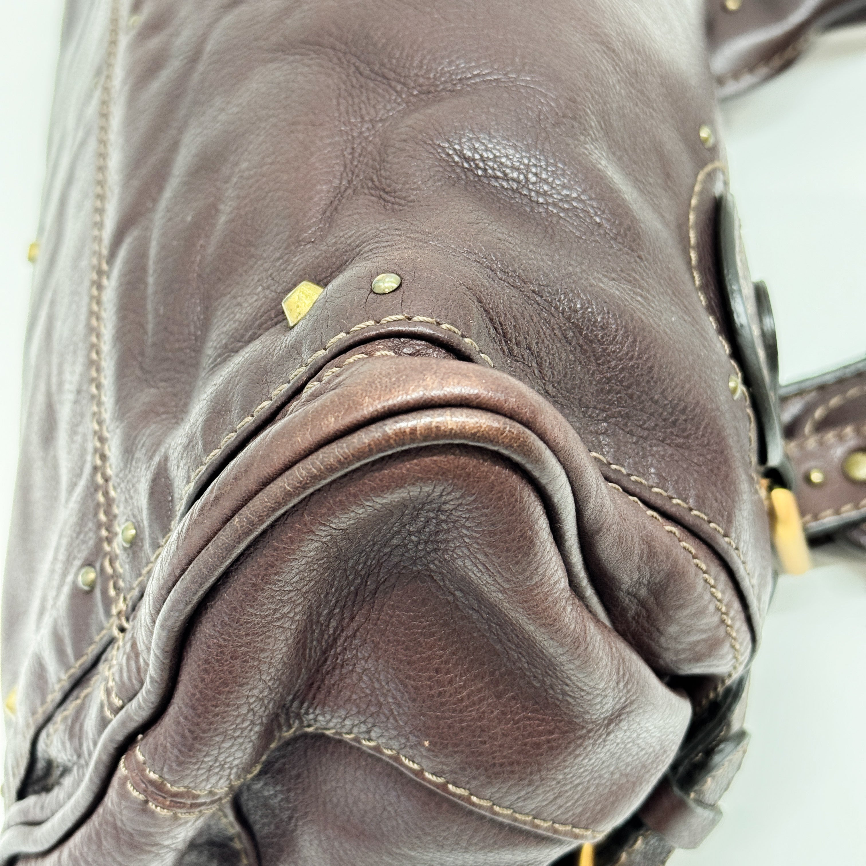 Paddington Brown Leather Shoulder Bag
